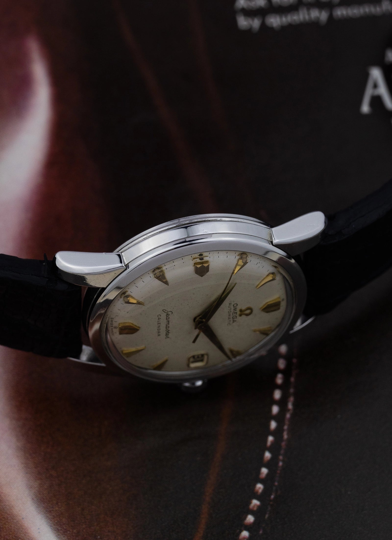 1958 Omega Seamaster Calendar Fat Lugs 2849-7 cal. 503 Serviced