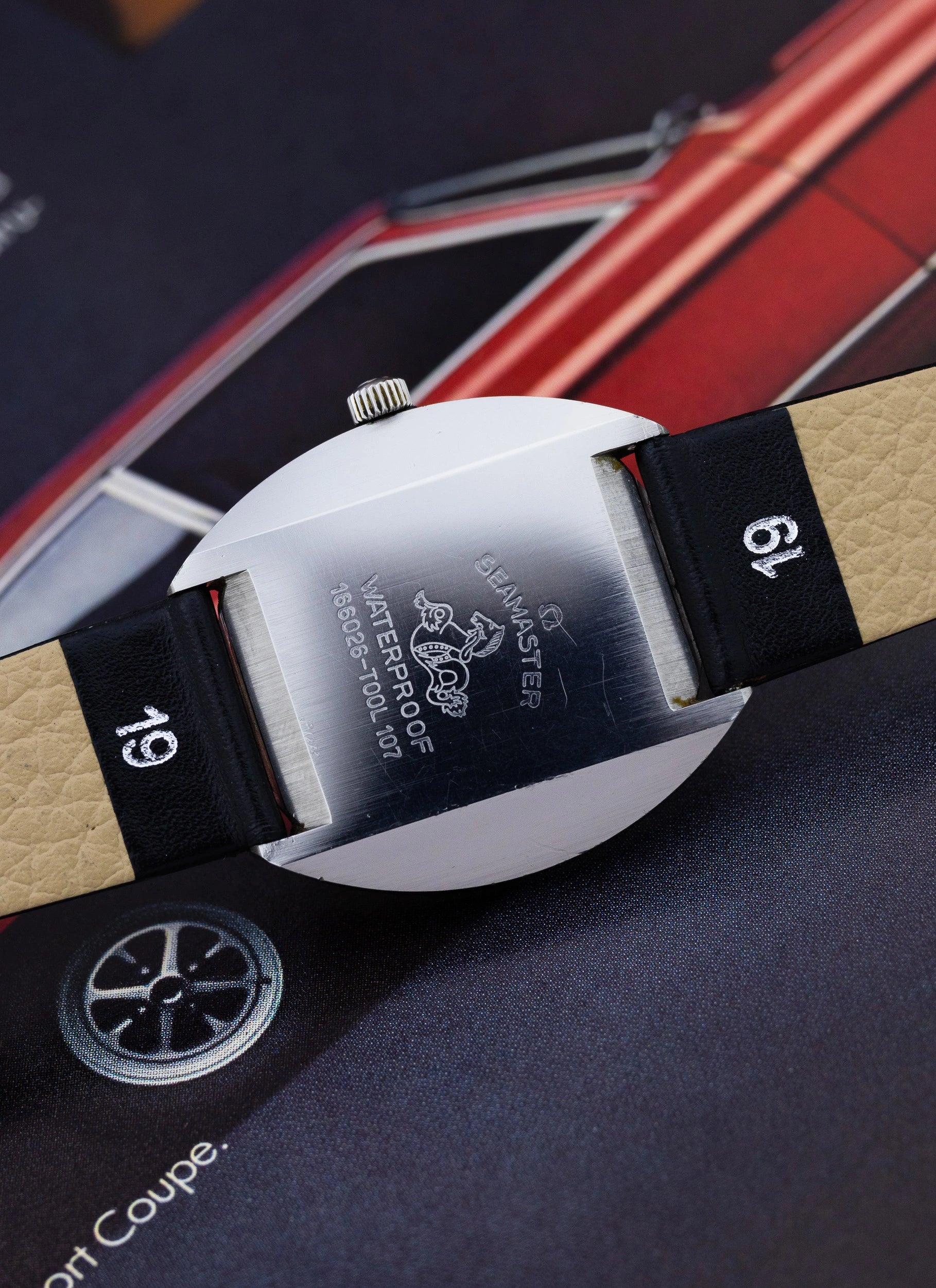 1960s Omega Seamaster Cosmic Cross-Hair Dial 166.026 cal. 552