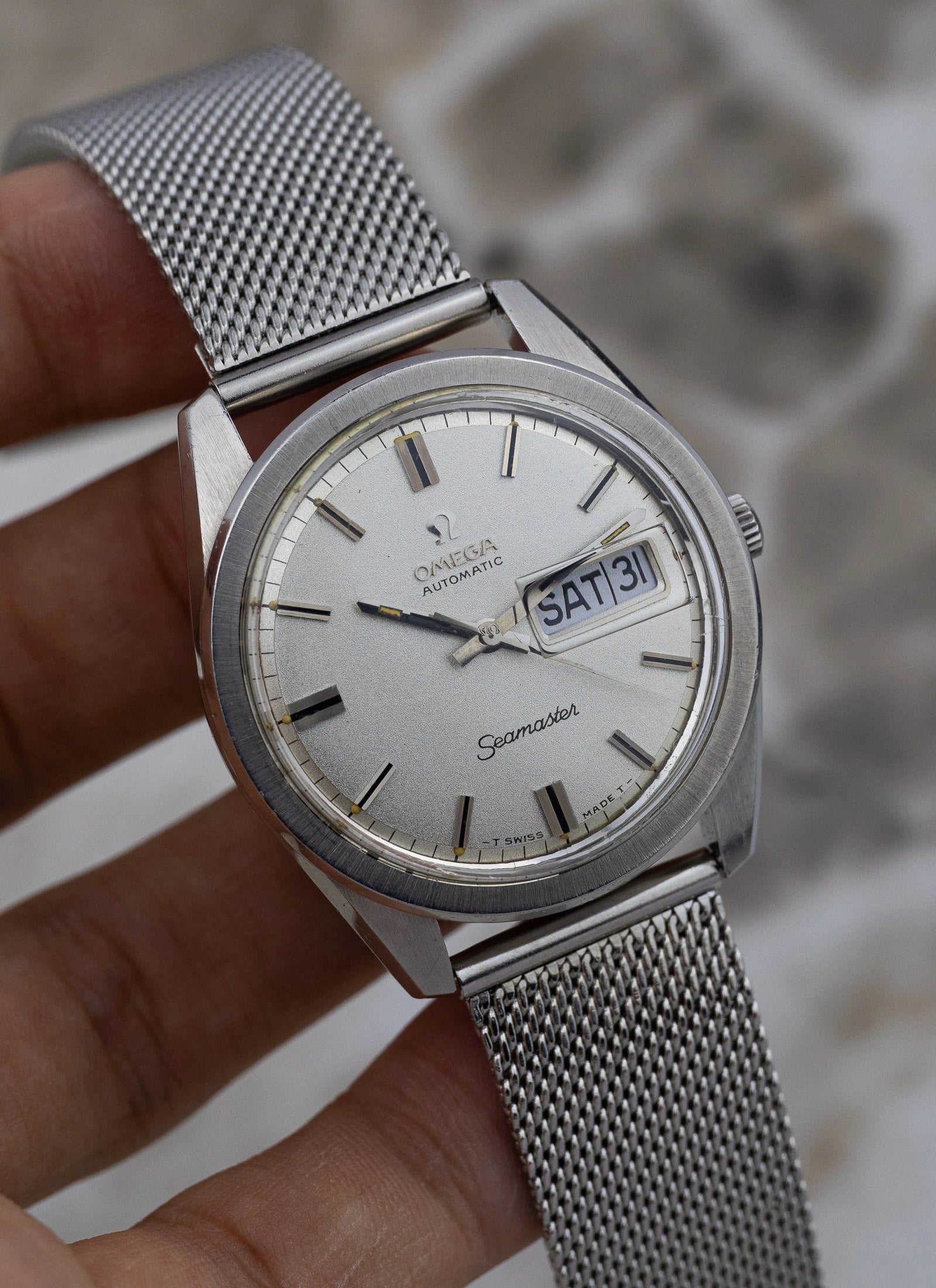1969 Omega Seamaster Jumbo Sparkle Dial 166.032 cal. 752 Serviced