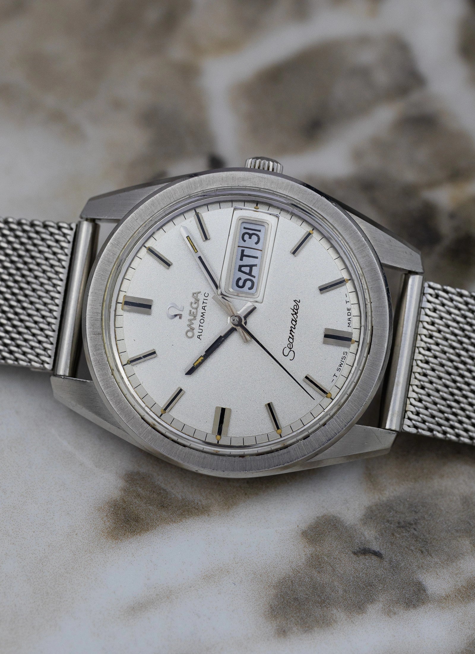 1969 Omega Seamaster Jumbo Sparkle Dial 166.032 cal. 752 Serviced