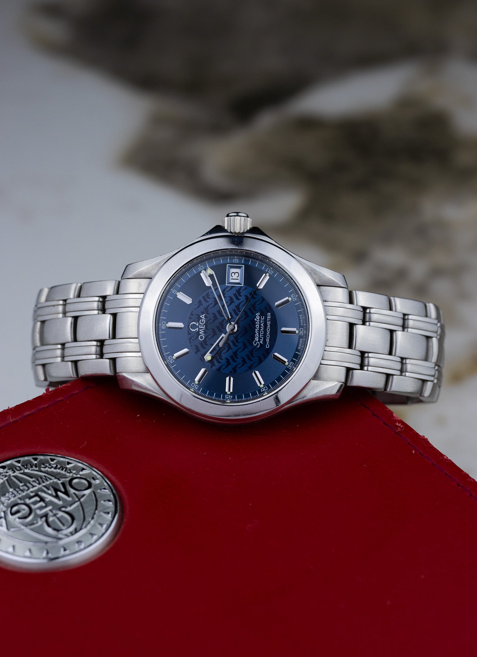 1999 Omega Seamaster 120m Jacques Mayol 2500.80 Full Set