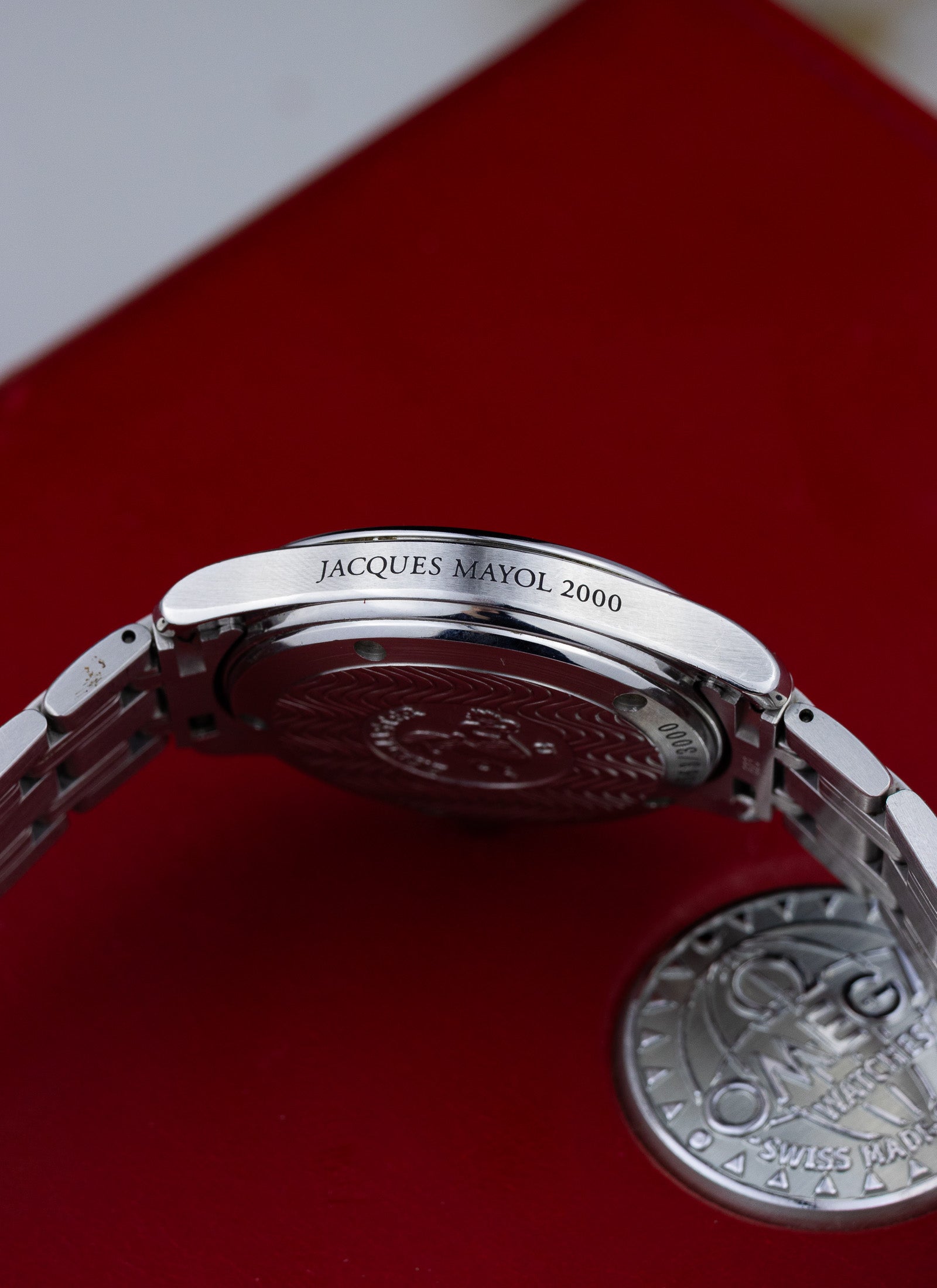 1999 Omega Seamaster 120m Jacques Mayol 2500.80 Full Set