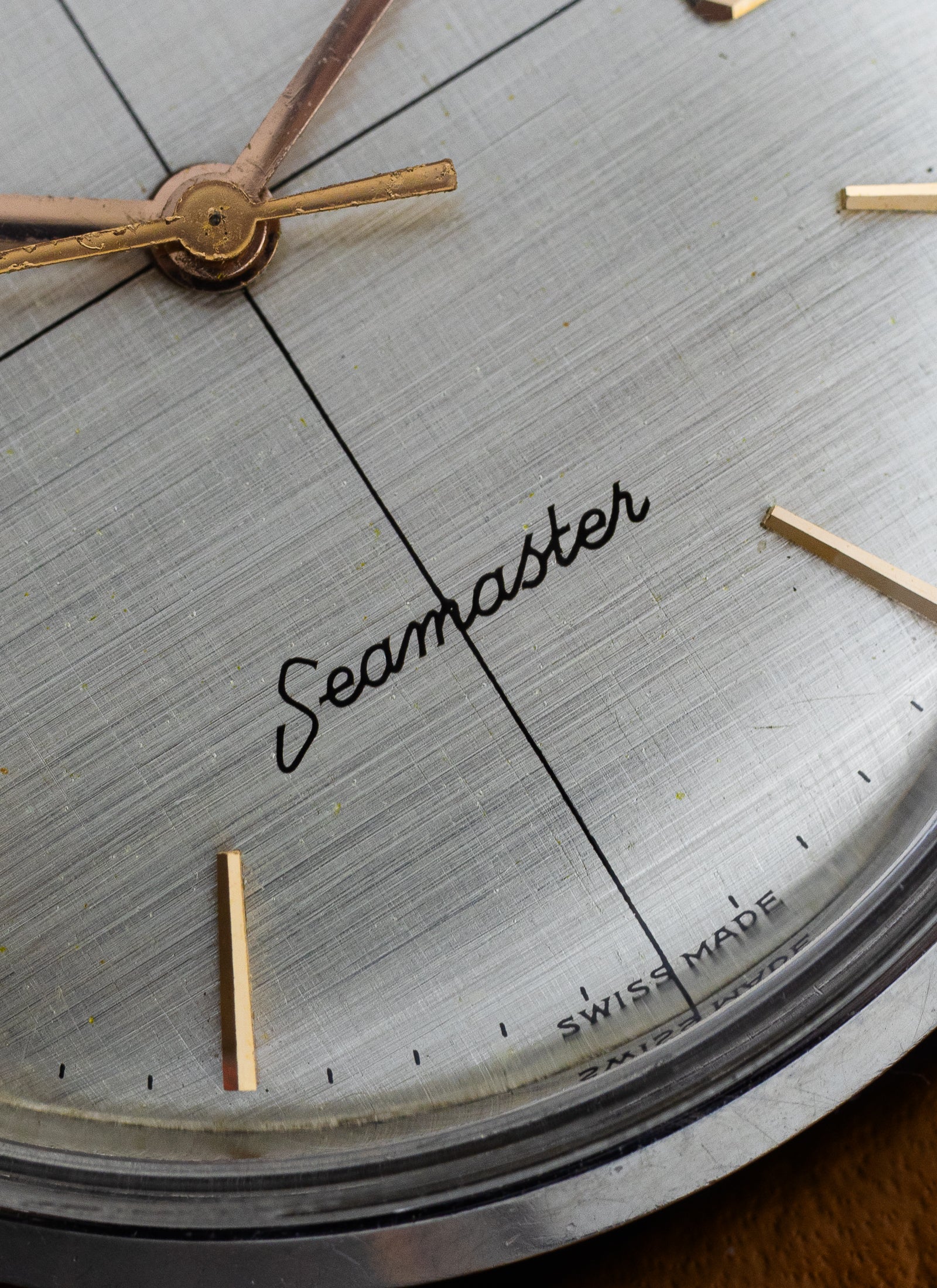 1963 Omega Seamaster Crosshair Linen Dial 14730 1 SC cal. 562 Serviced