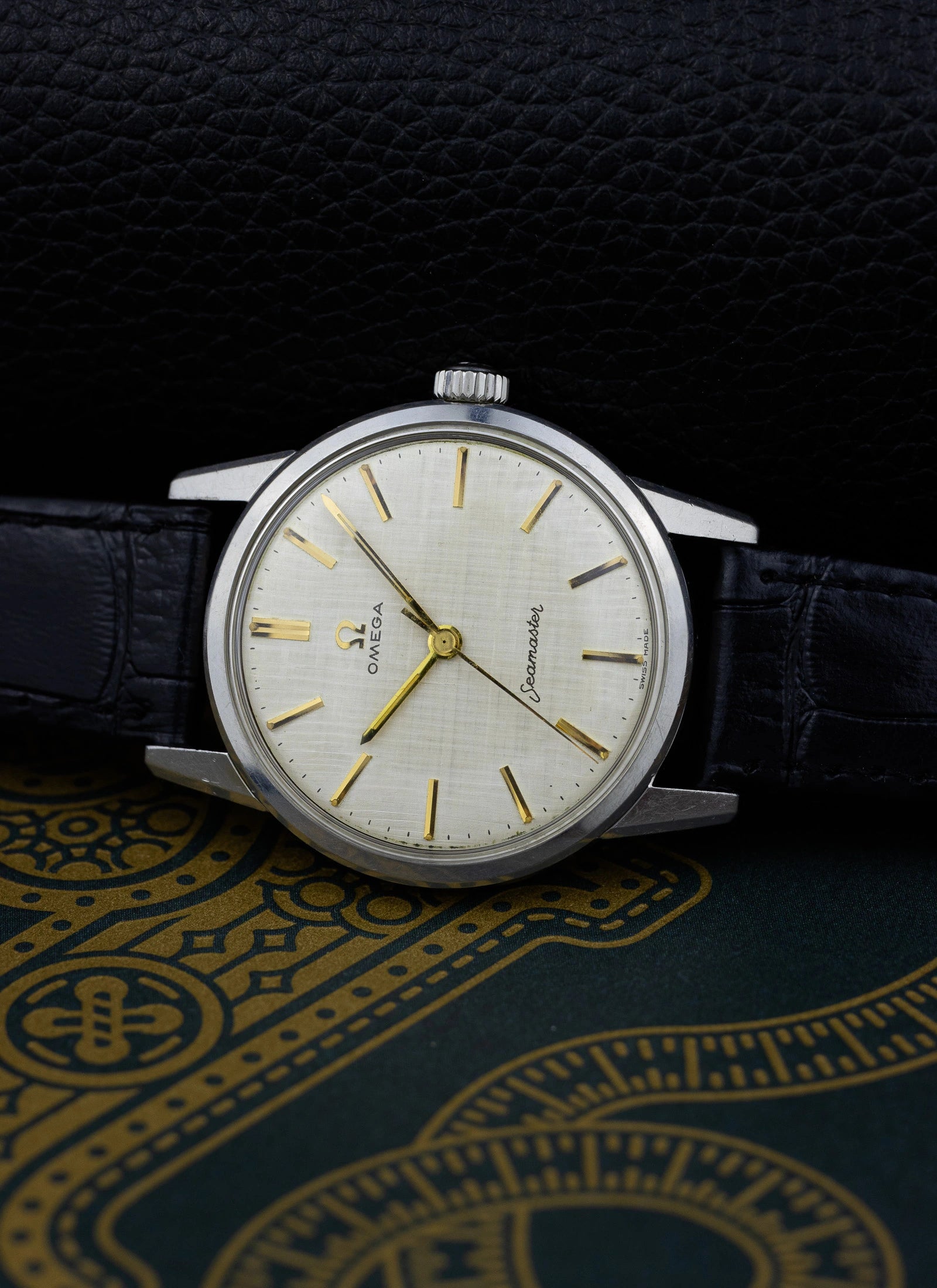 1961 Omega Seamaster Linen Dial 14390-61-SC cal. 285 Serviced