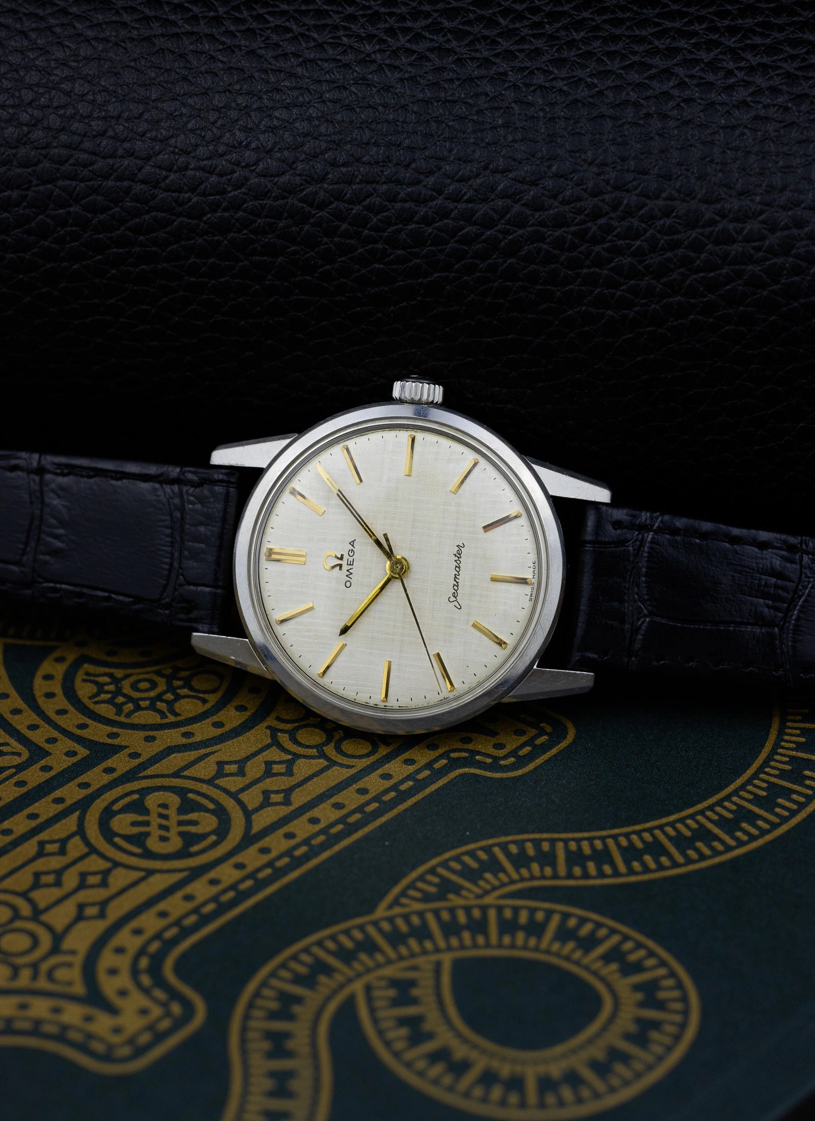 1961 Omega Seamaster Linen Dial 14390-61-SC cal. 285 Serviced