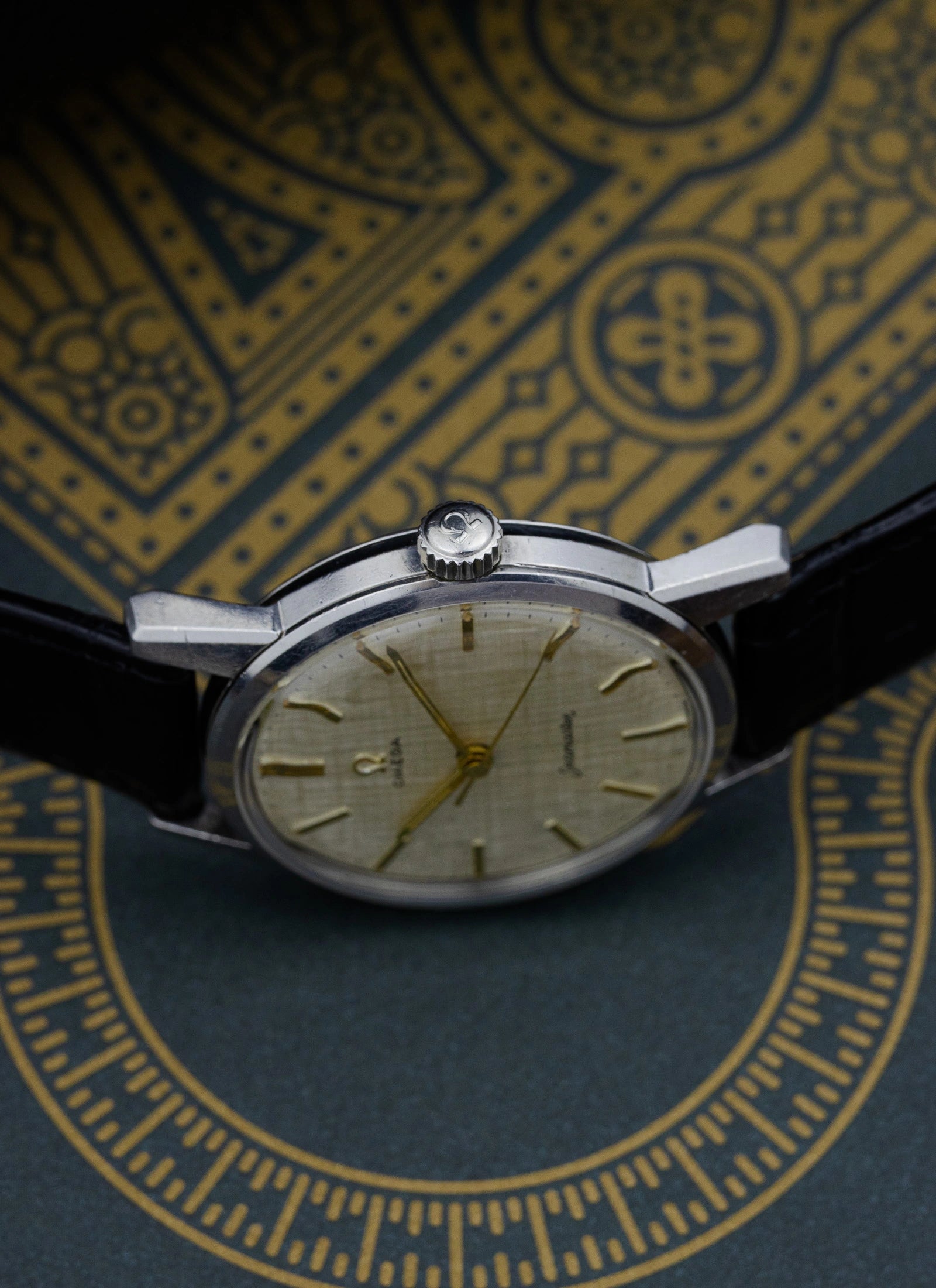 1961 Omega Seamaster Linen Dial 14390-61-SC cal. 285 Serviced