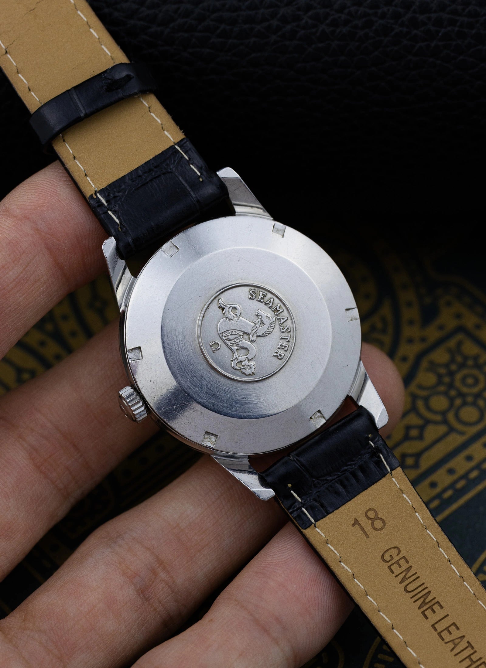 1961 Omega Seamaster Linen Dial 14390-61-SC cal. 285 Serviced