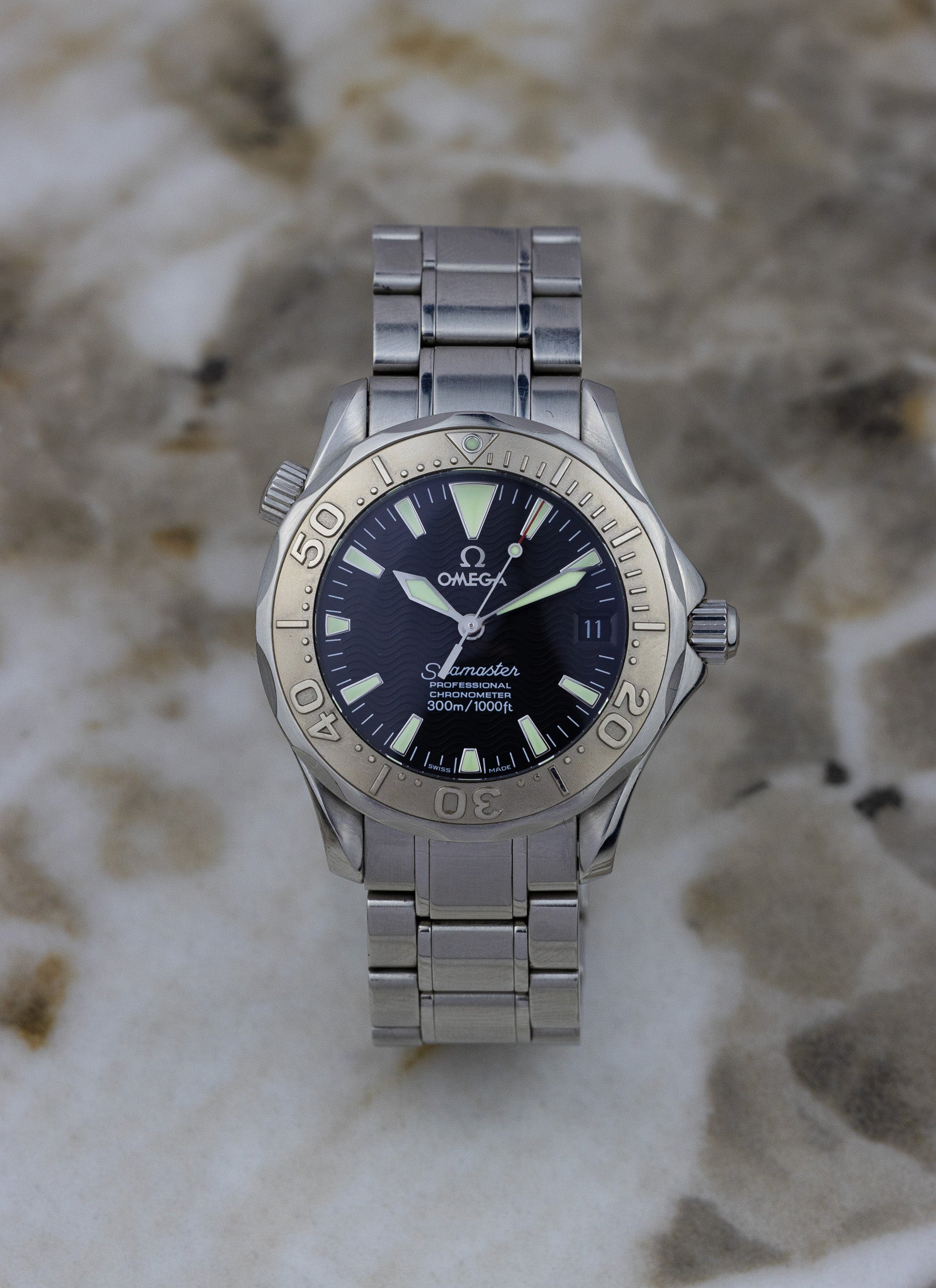 2006 Omega Seamaster 300m Midsize 18K/SS 2236.50