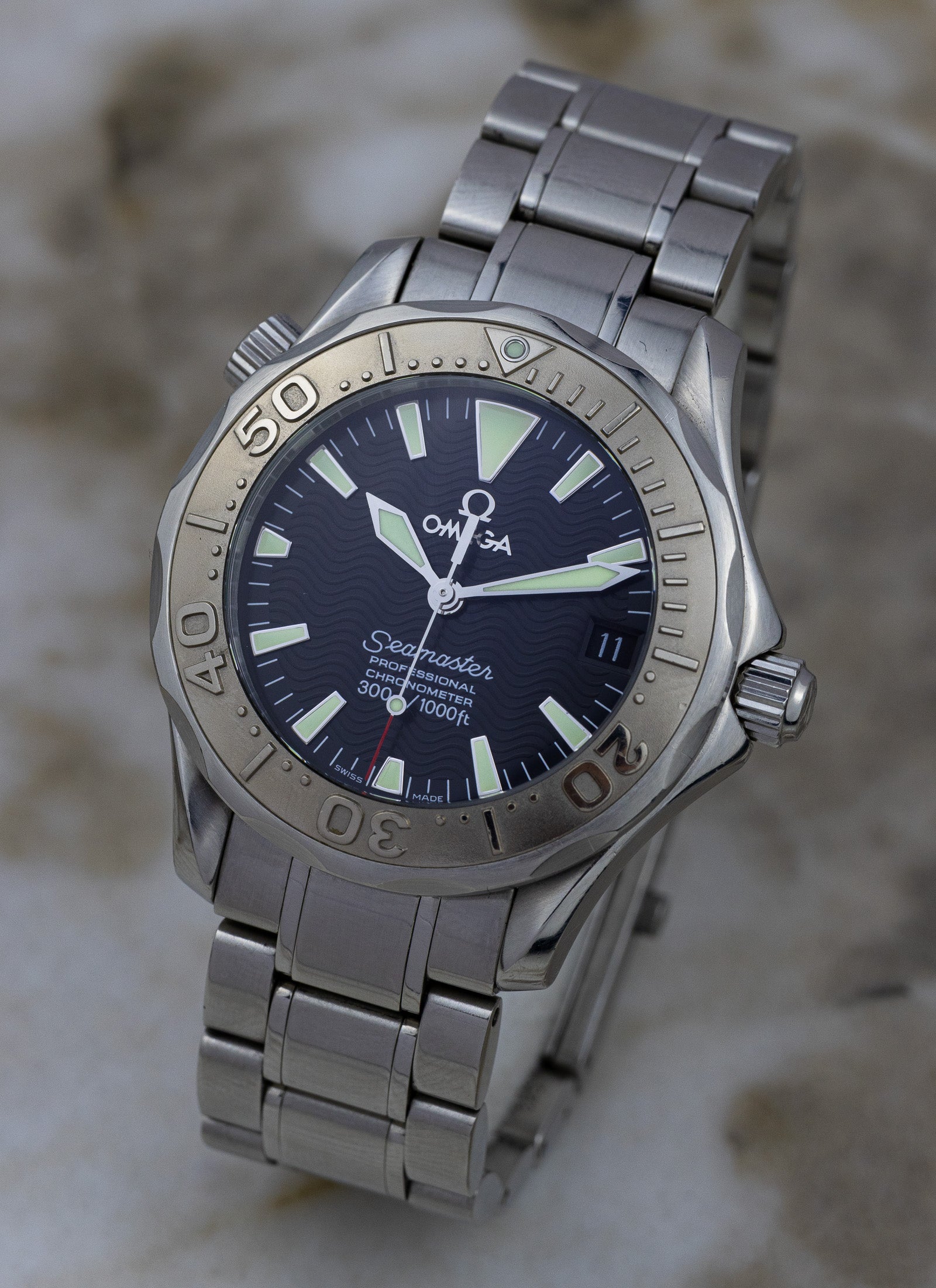 2006 Omega Seamaster 300m Midsize 18K/SS 2236.50