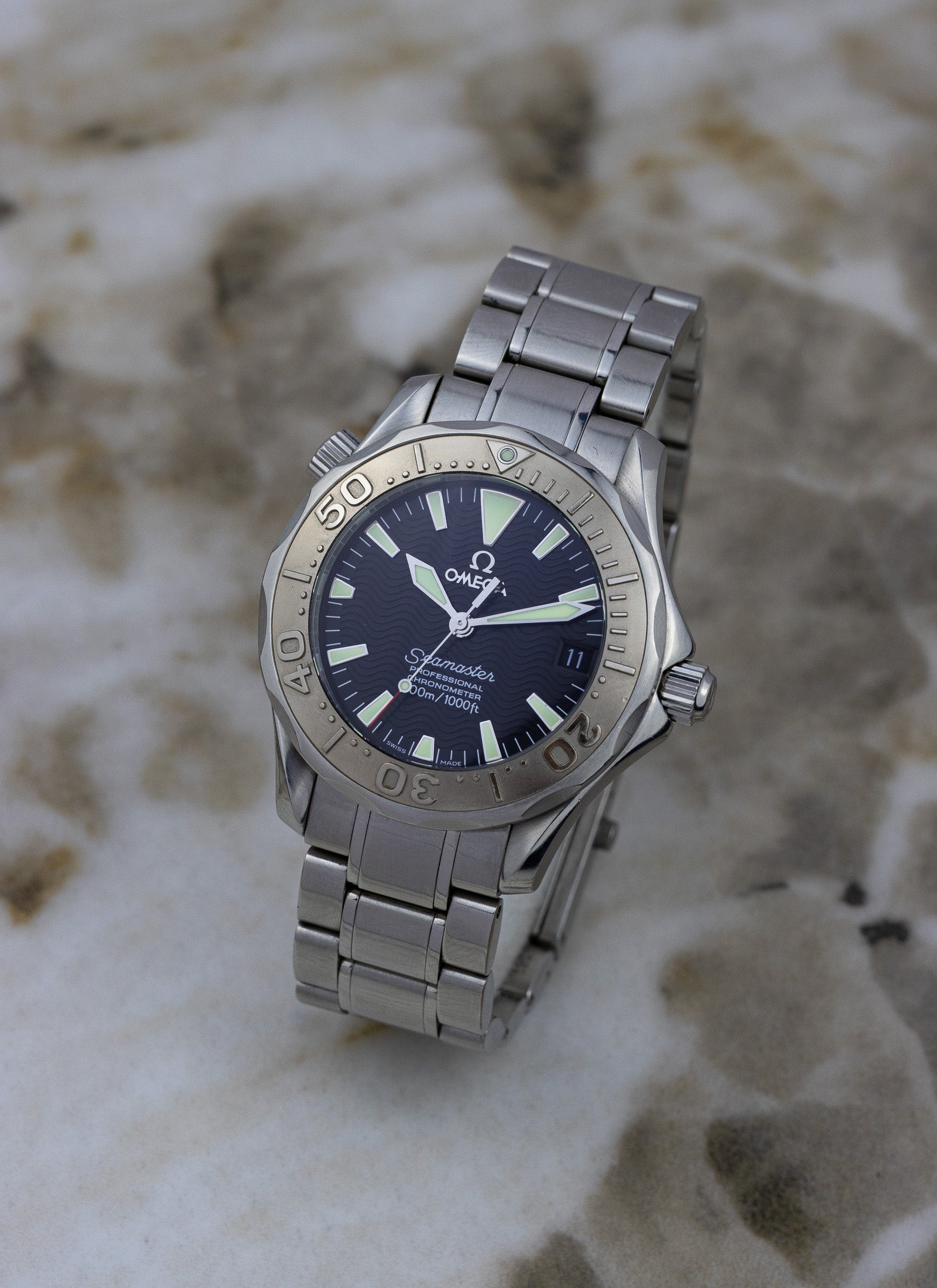 2006 Omega Seamaster 300m Midsize 18K/SS 2236.50