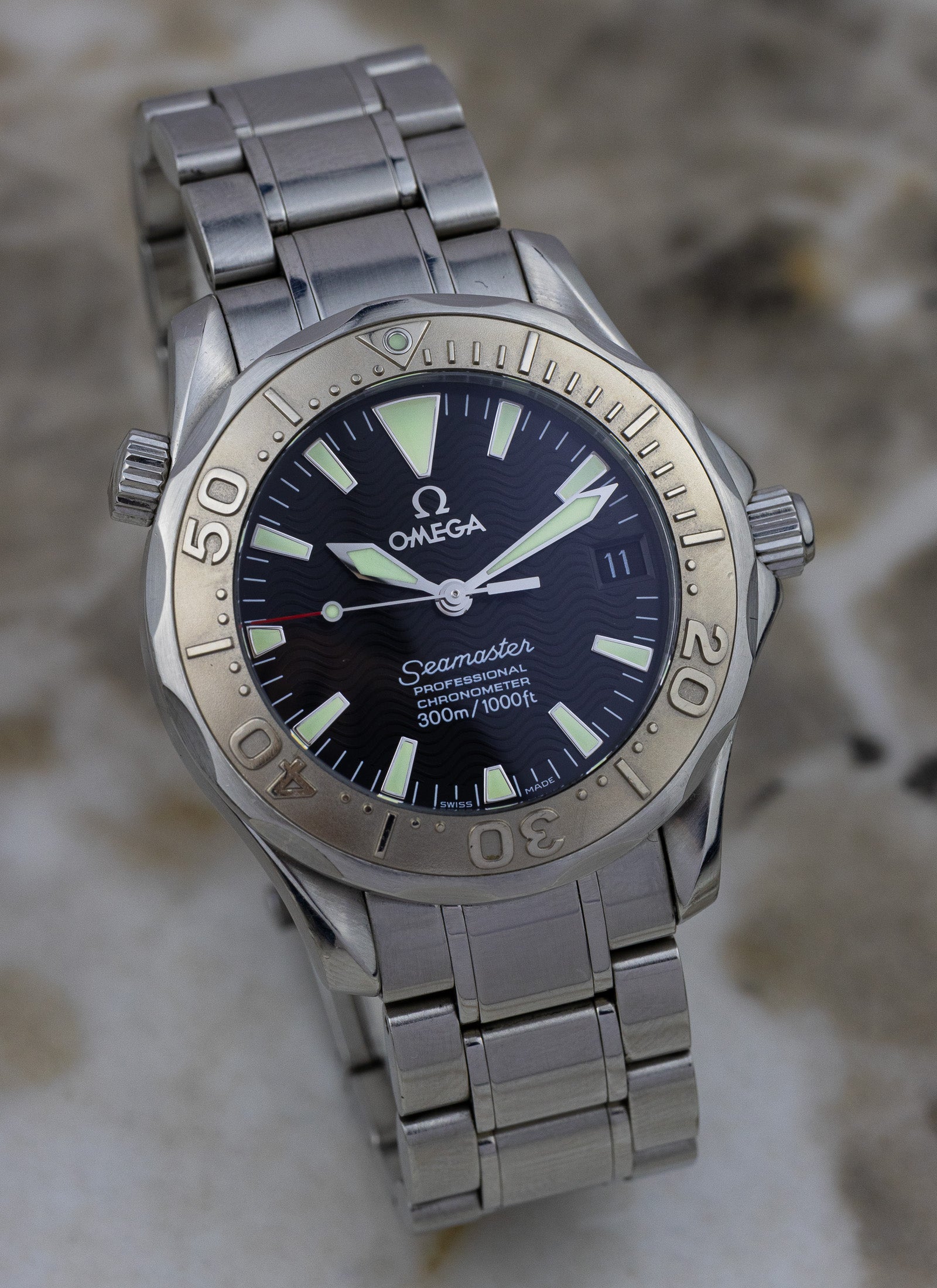2006 Omega Seamaster 300m Midsize 18K/SS 2236.50