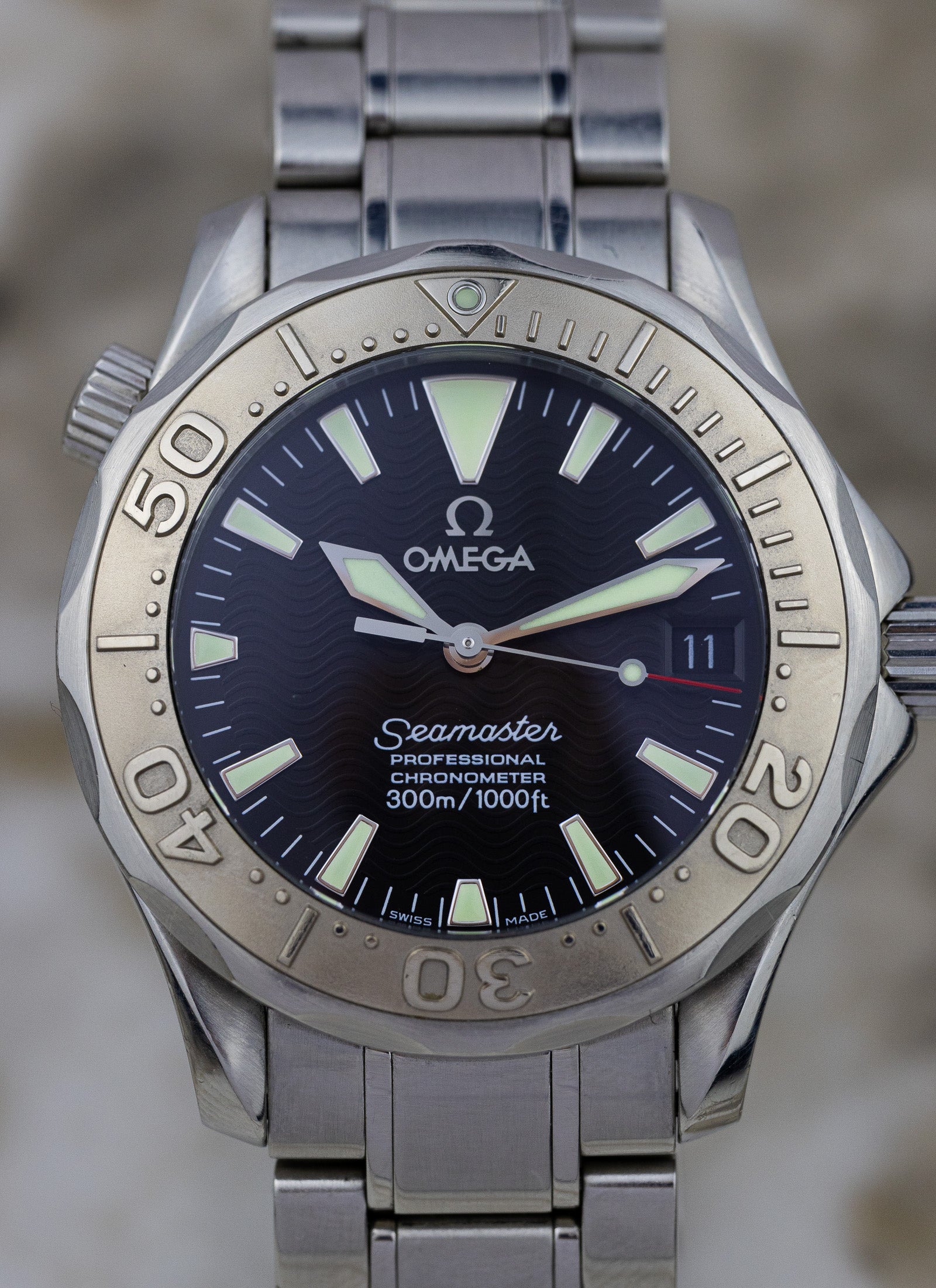 2006 Omega Seamaster 300m Midsize 18K/SS 2236.50