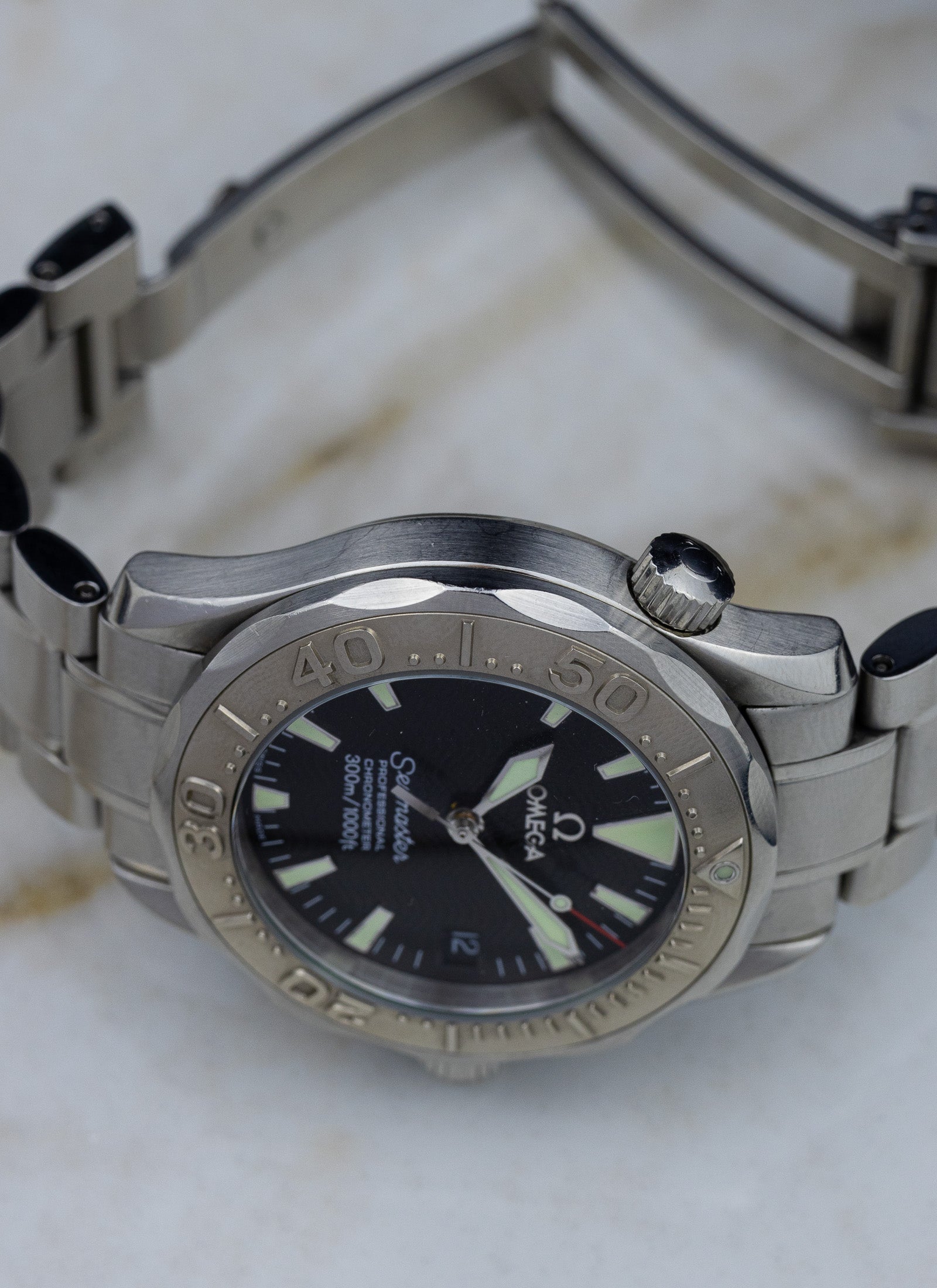 2006 Omega Seamaster 300m Midsize 18K/SS 2236.50