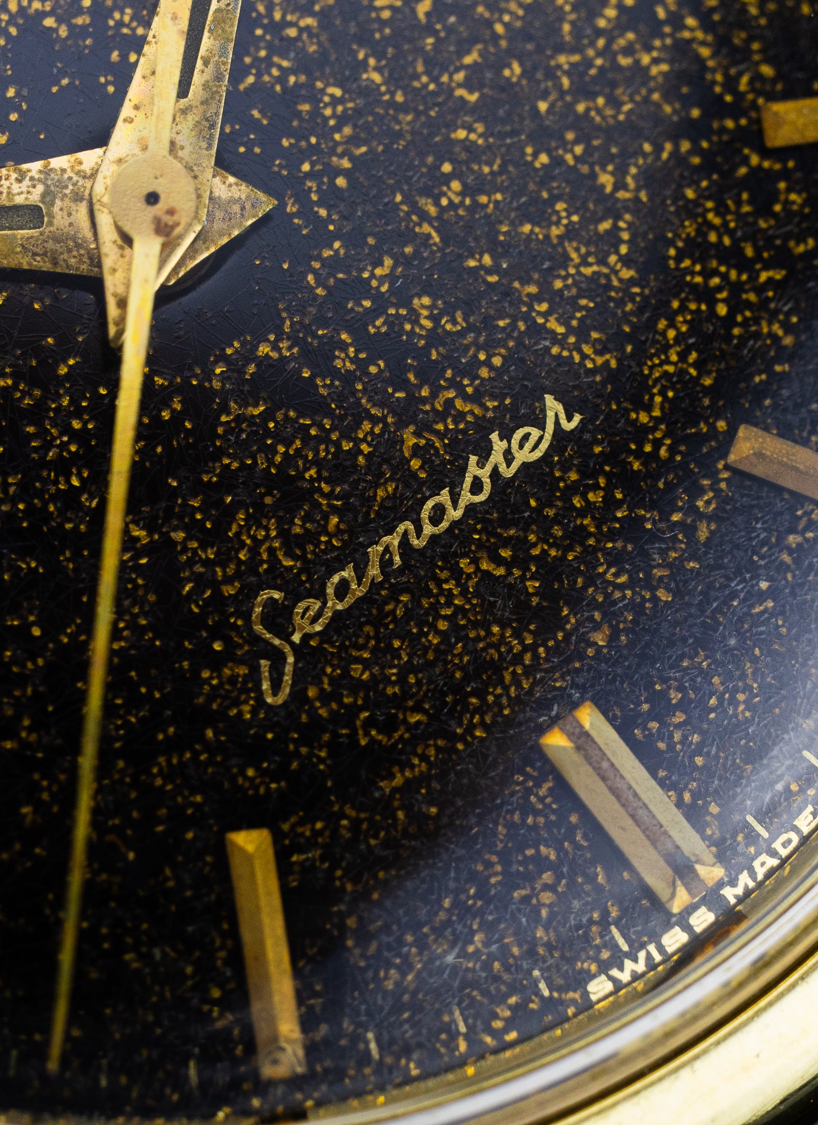 1958 Omega Seamaster Black Stardust 2936-1 SC cal. 264 Serviced