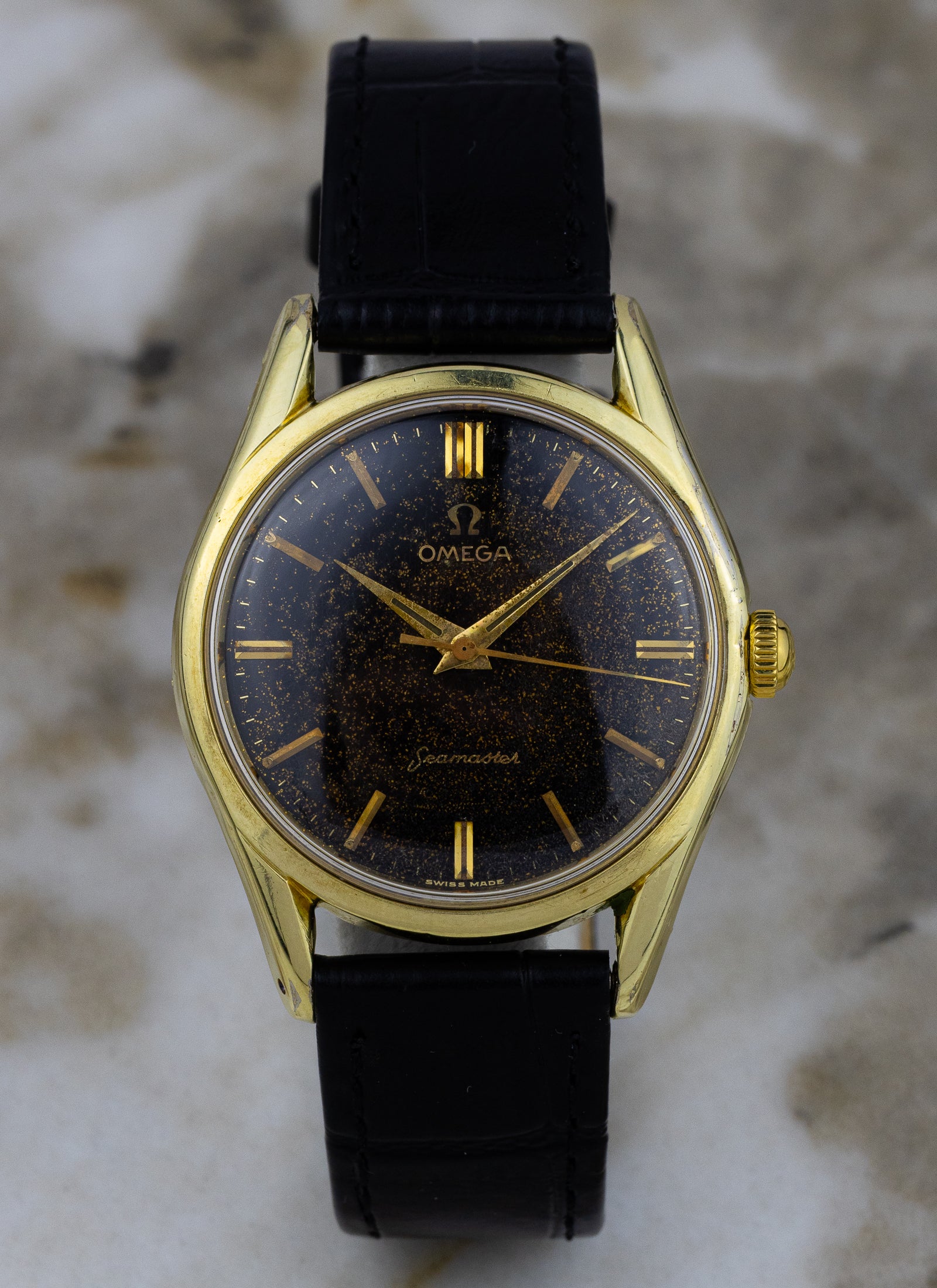 1958 Omega Seamaster Black Stardust 2936-1 SC cal. 264 Serviced