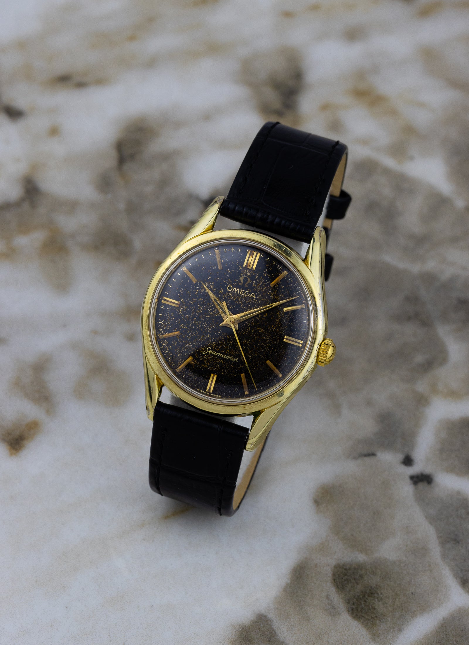 1958 Omega Seamaster Black Stardust 2936-1 SC cal. 264 Serviced
