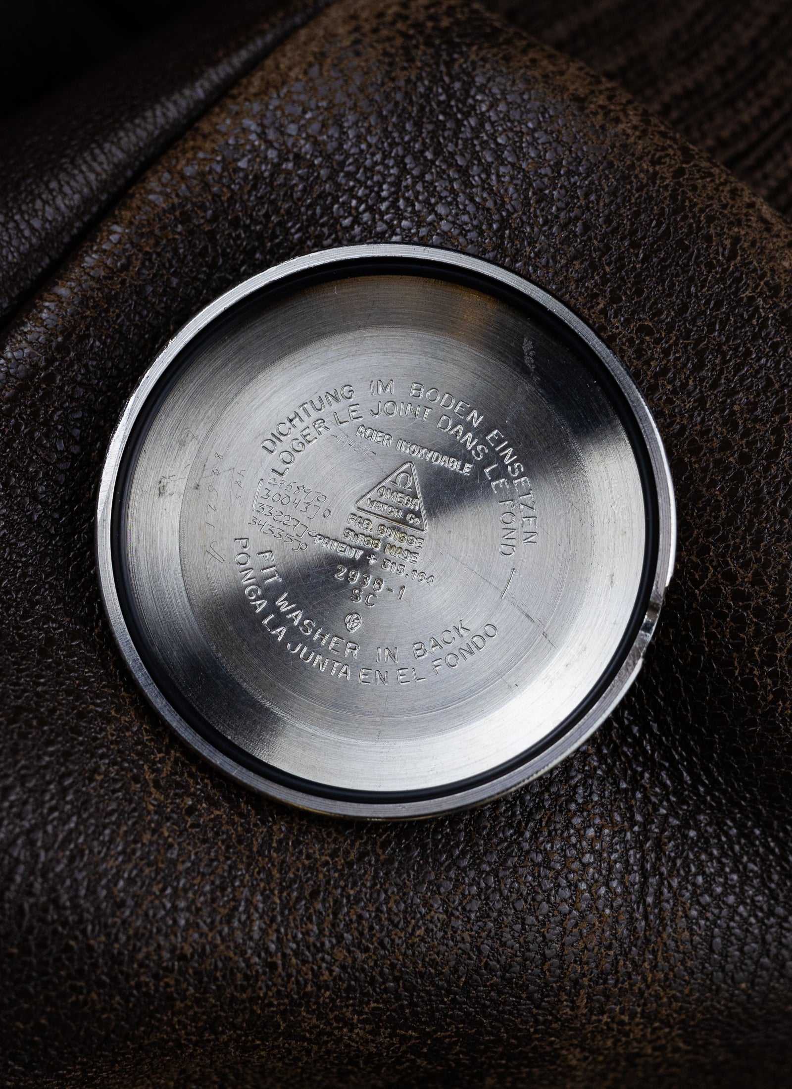 1958 Omega Seamaster Black Stardust 2936-1 SC cal. 264 Serviced