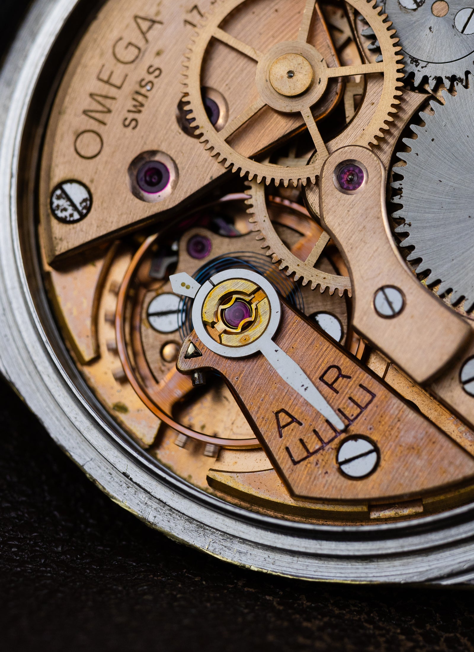 1958 Omega Seamaster Black Stardust 2936-1 SC cal. 264 Serviced