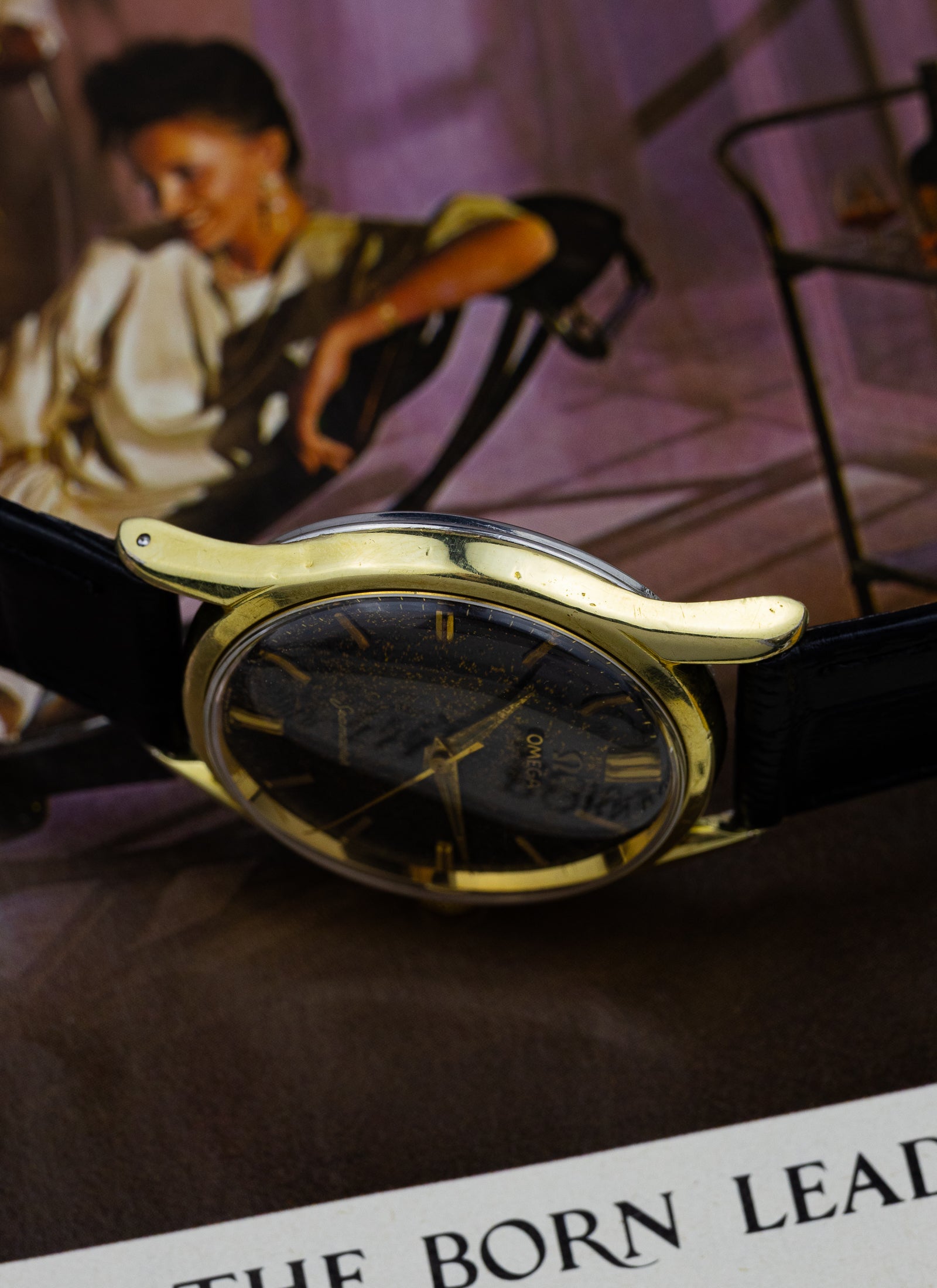 1958 Omega Seamaster Black Stardust 2936-1 SC cal. 264 Serviced