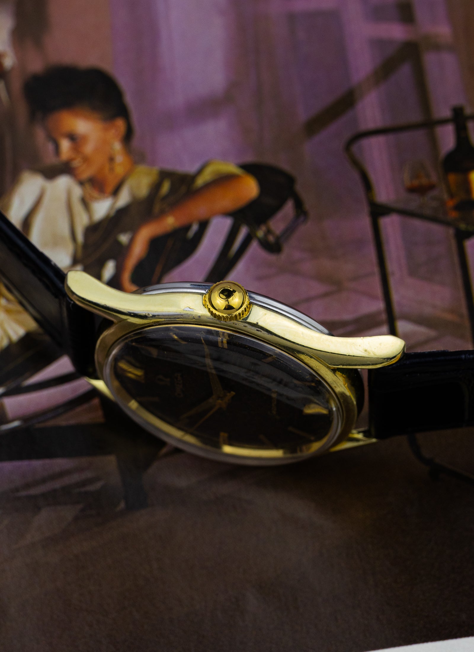 1958 Omega Seamaster Black Stardust 2936-1 SC cal. 264 Serviced