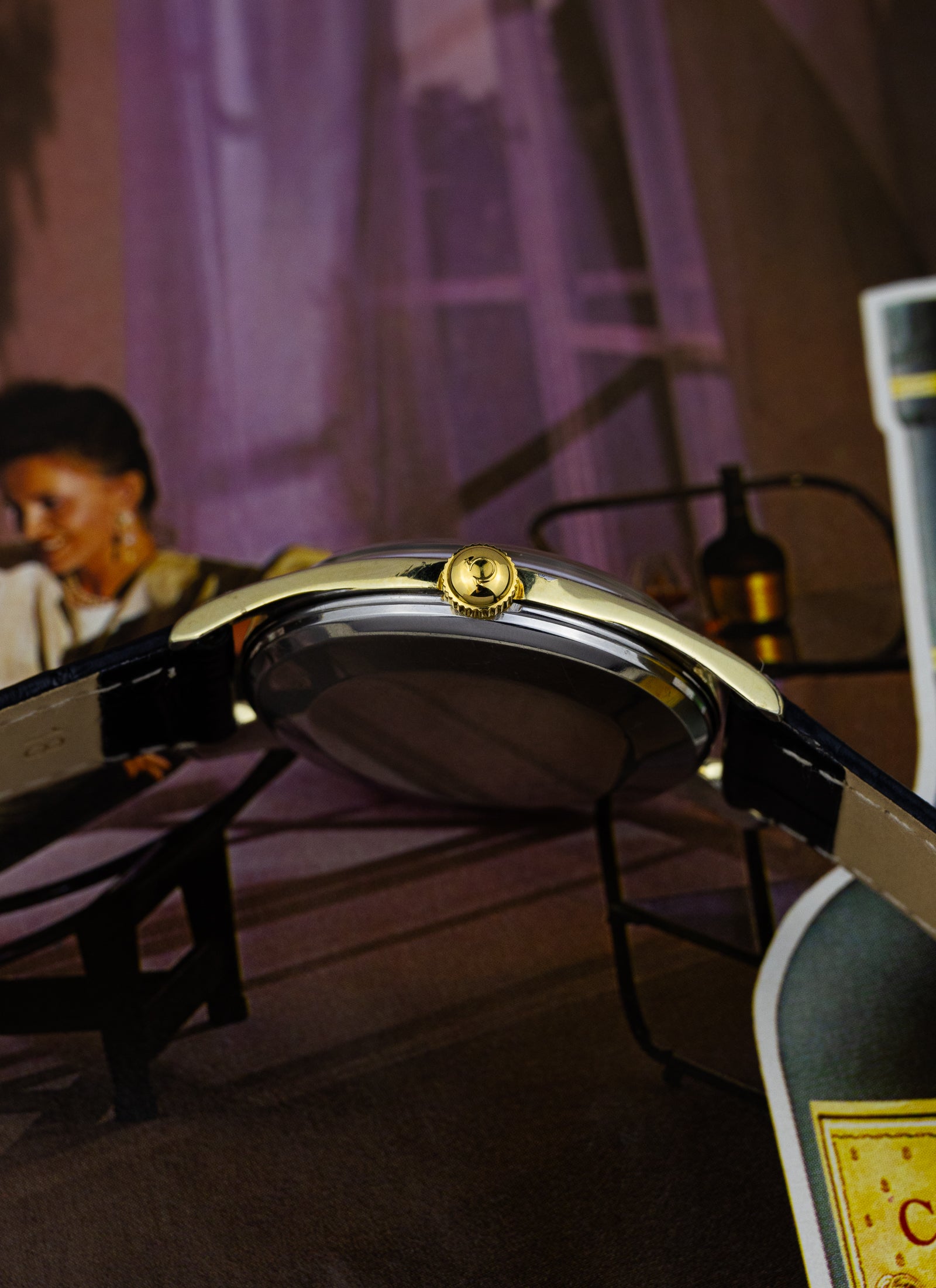 1958 Omega Seamaster Black Stardust 2936-1 SC cal. 264 Serviced