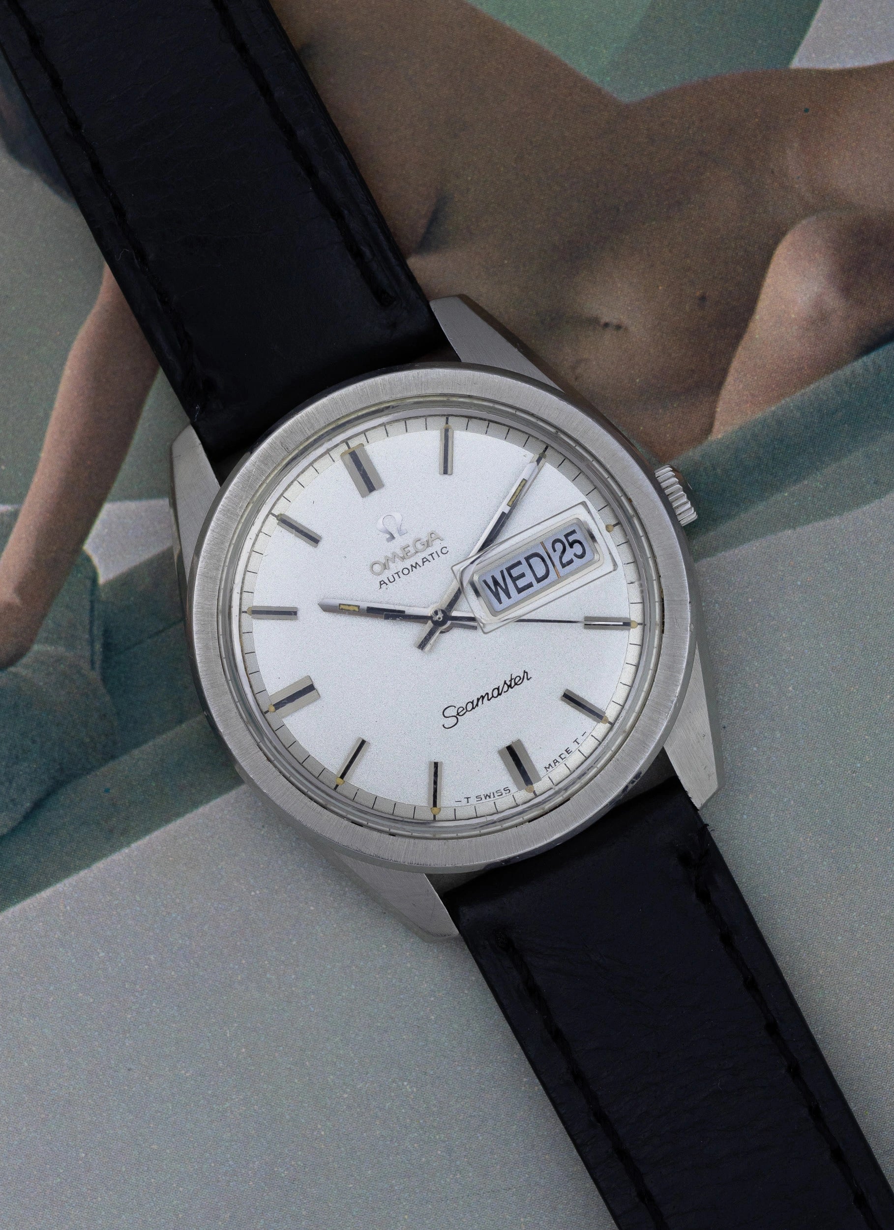 1969 Omega Seamaster Jumbo Sparkle Dial 166.032 cal. 752 Serviced