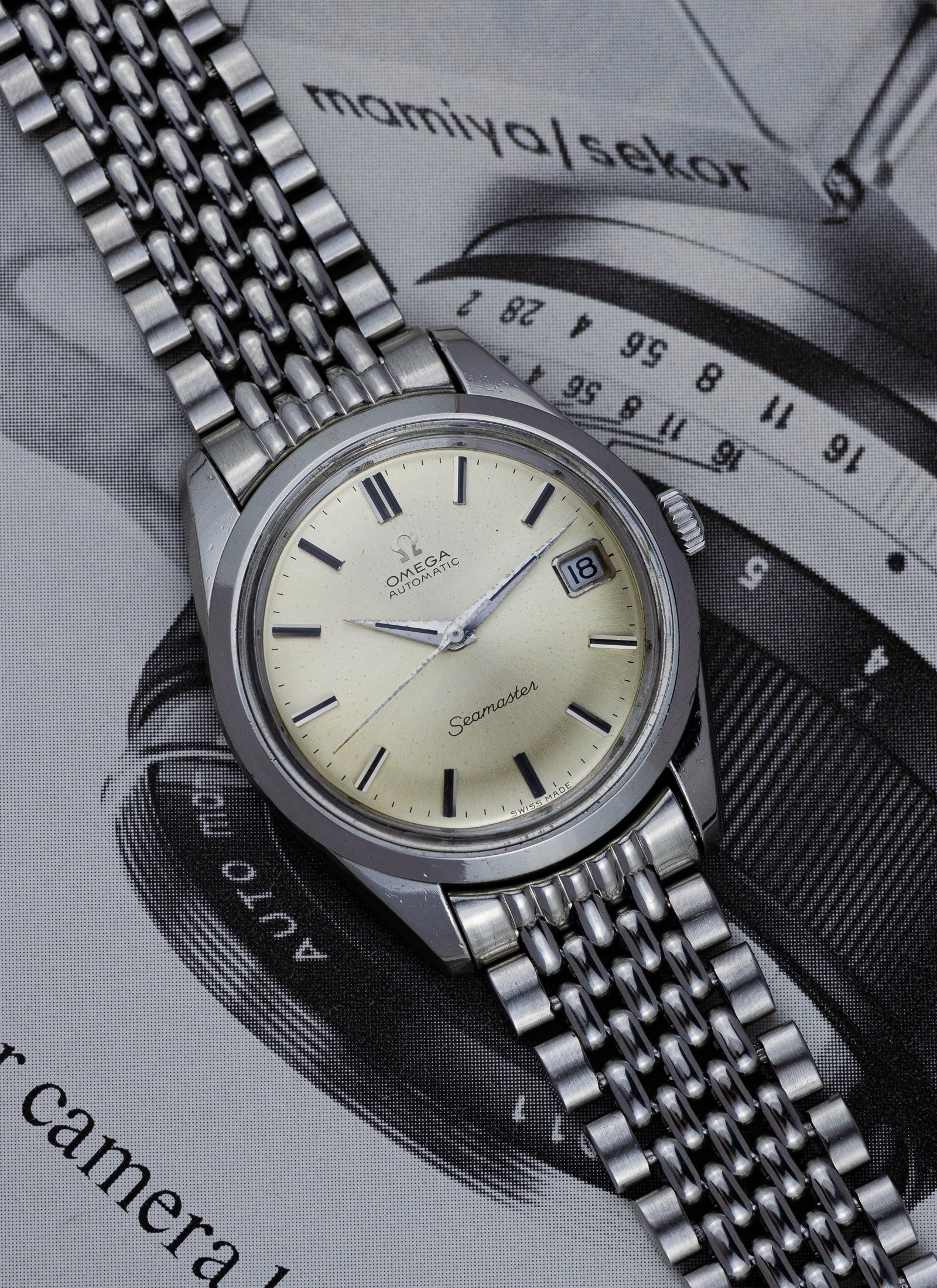 1968 Omega Seamaster BOR Bracelet 166.010 cal. 565 Serviced