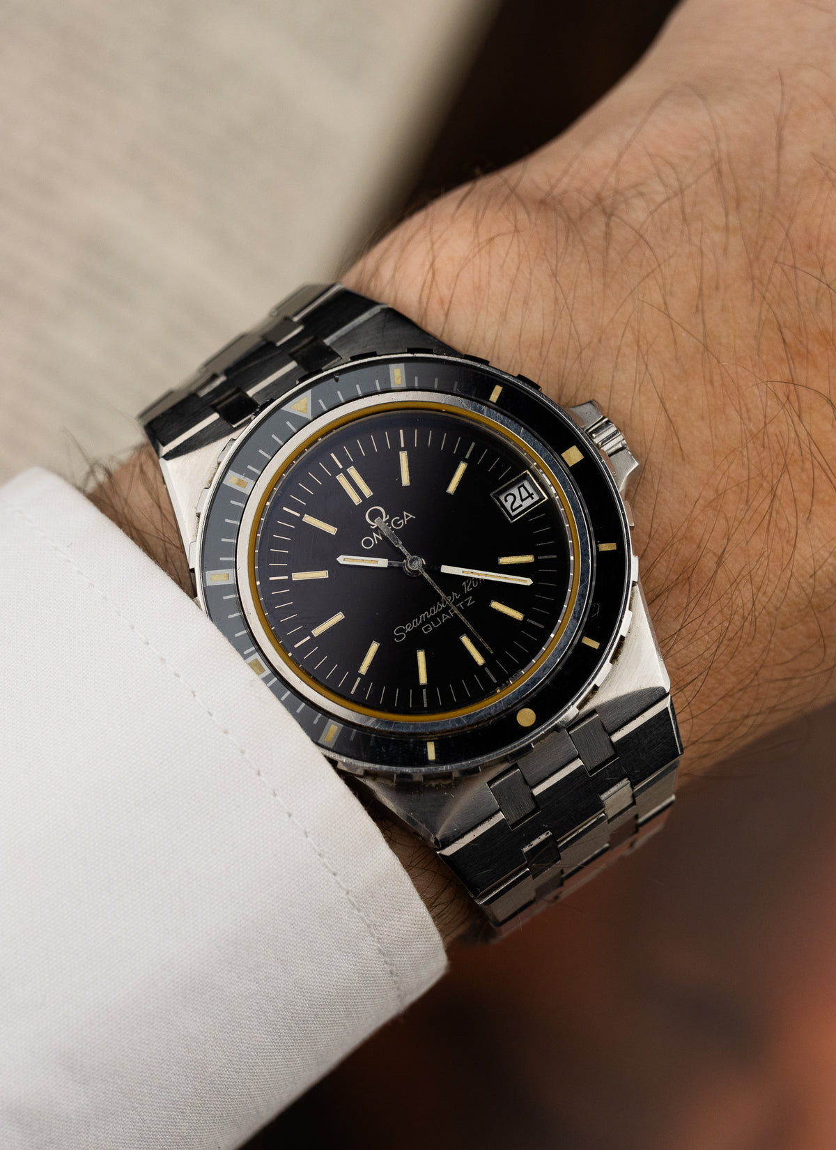 1980 Omega Seamaster 120M Jaques Mayol Plongeur de Luxe 396.0900 cal. 1337 (Copy)