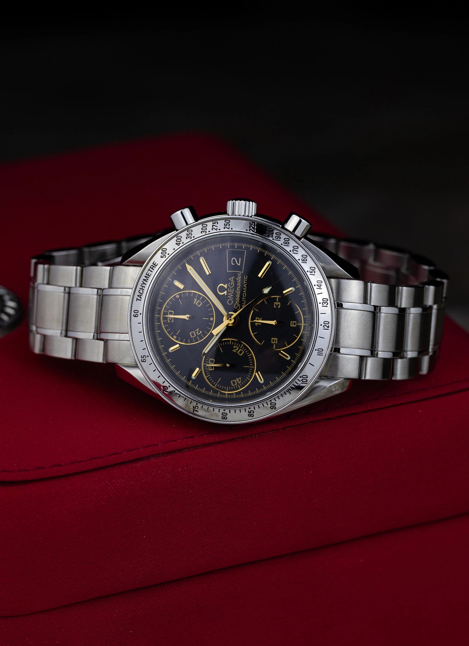 2000 Omega Speedmaster Date 3513.54 cal. 1152 Serviced Full Set