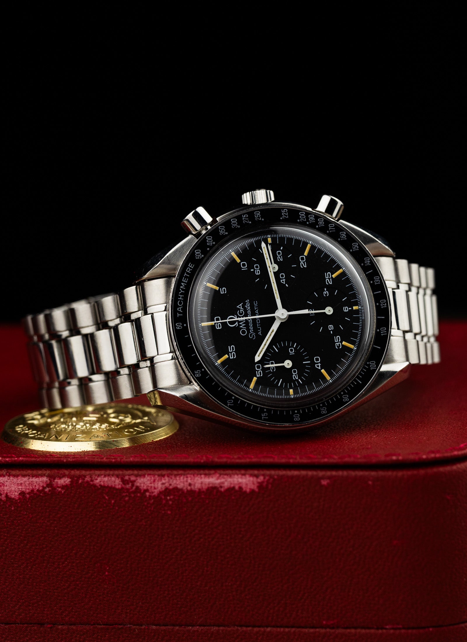 2000s Omega Speedmaster Reduced 3510.50 Serviced Box