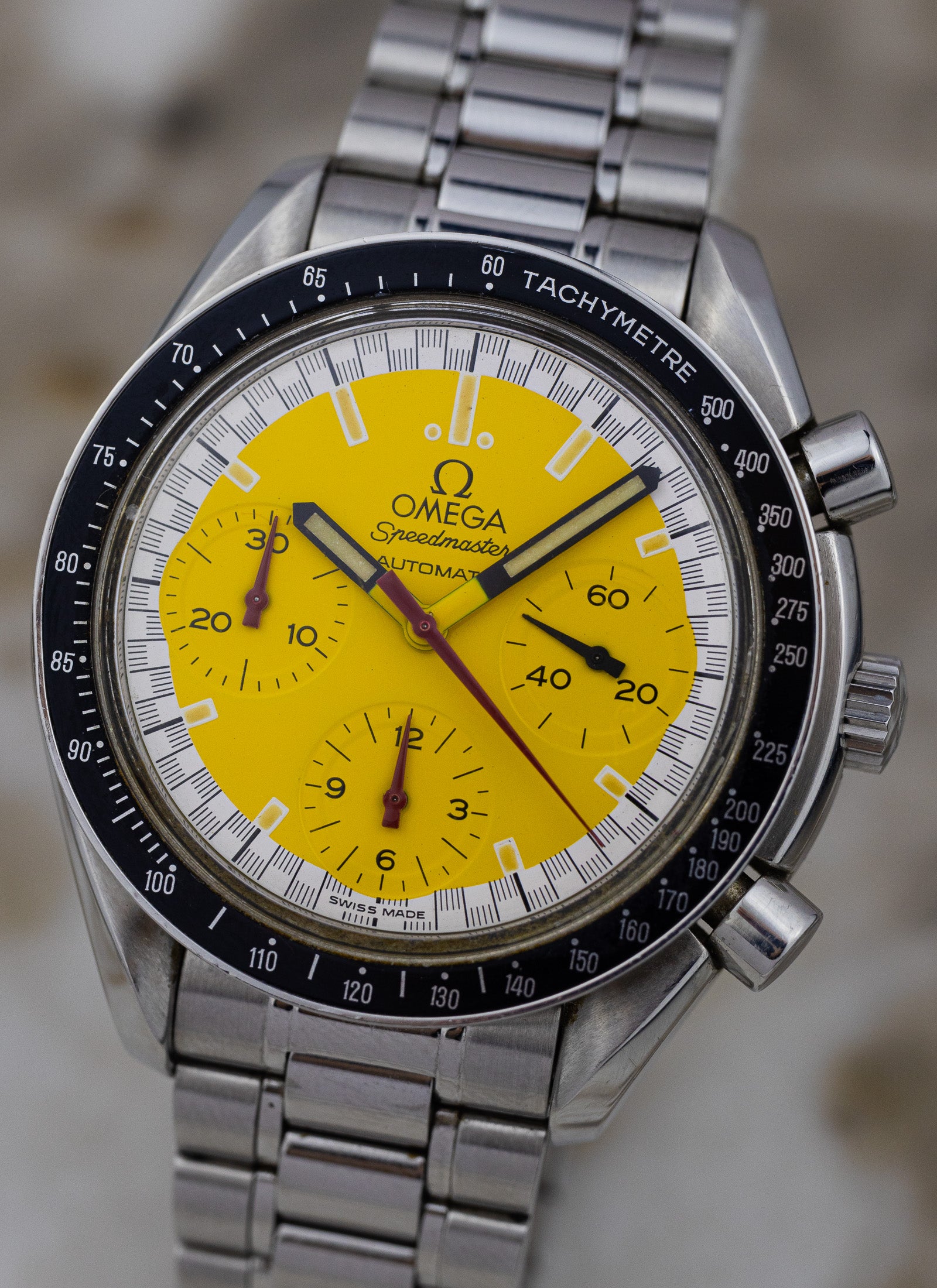 1995 Omega Speedmaster Schumacher 3510.12.00 Full Set