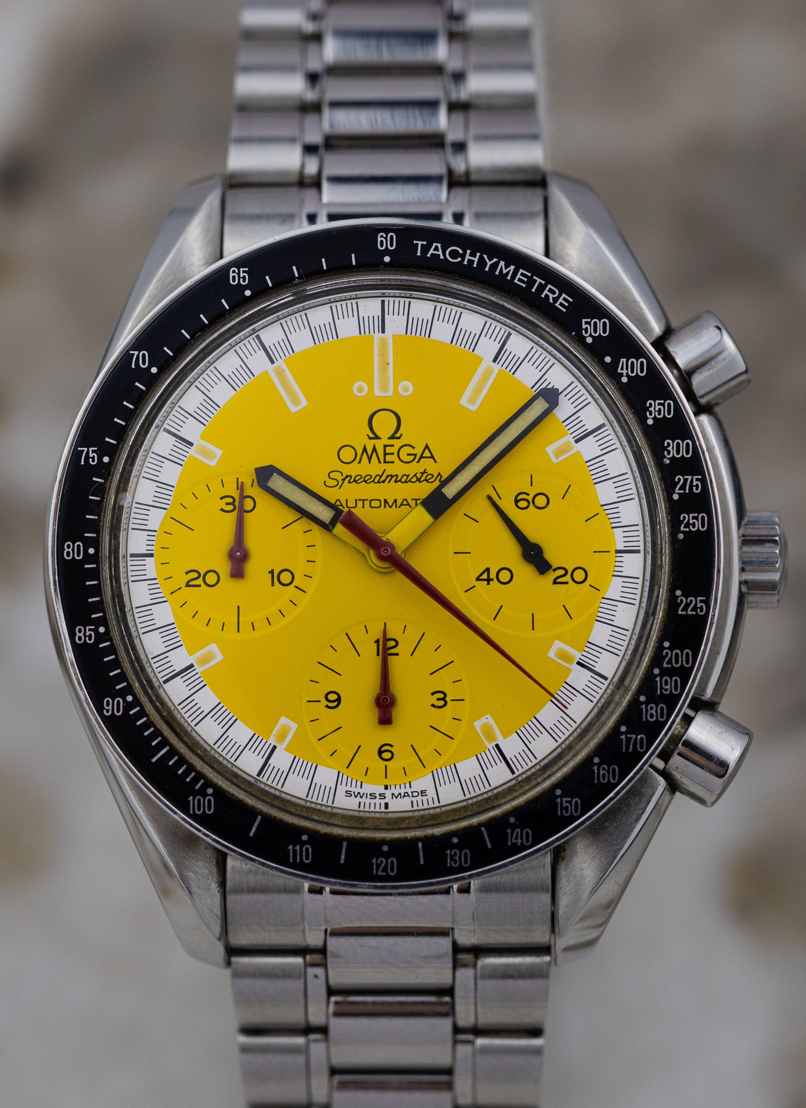 1995 Omega Speedmaster Schumacher 3510.12.00 Full Set