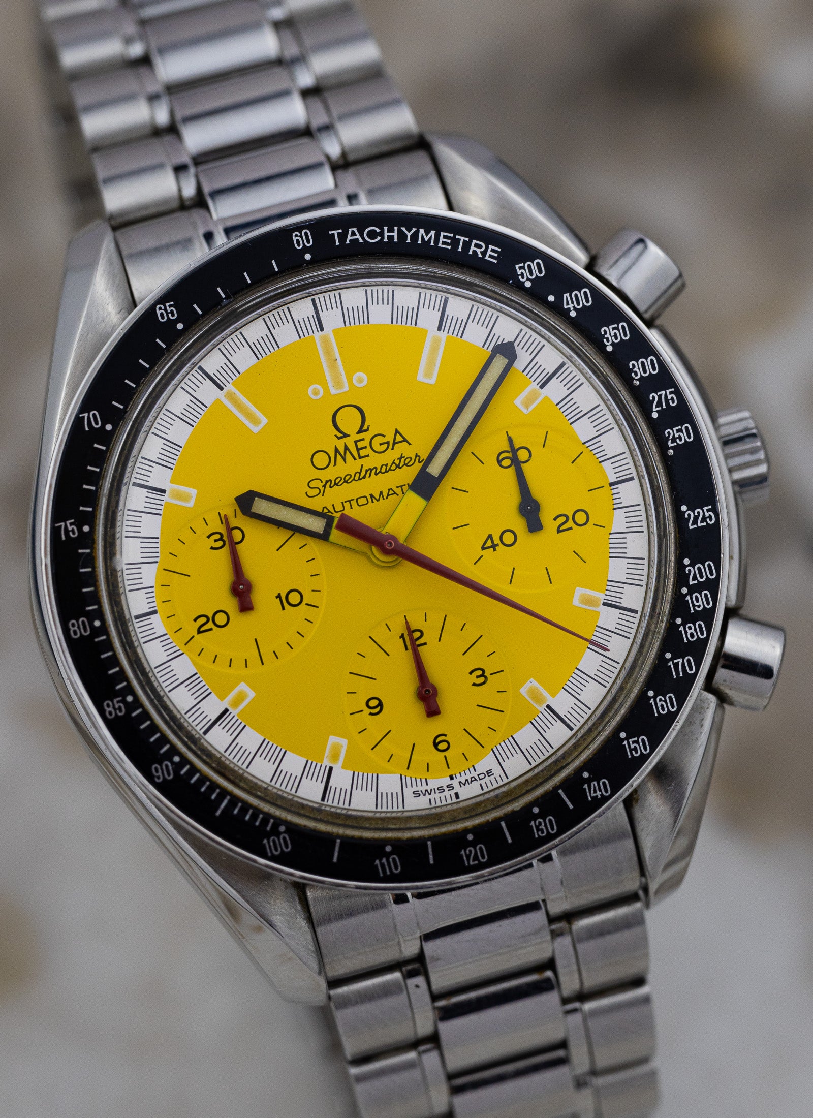 1995 Omega Speedmaster Schumacher 3510.12.00 Full Set