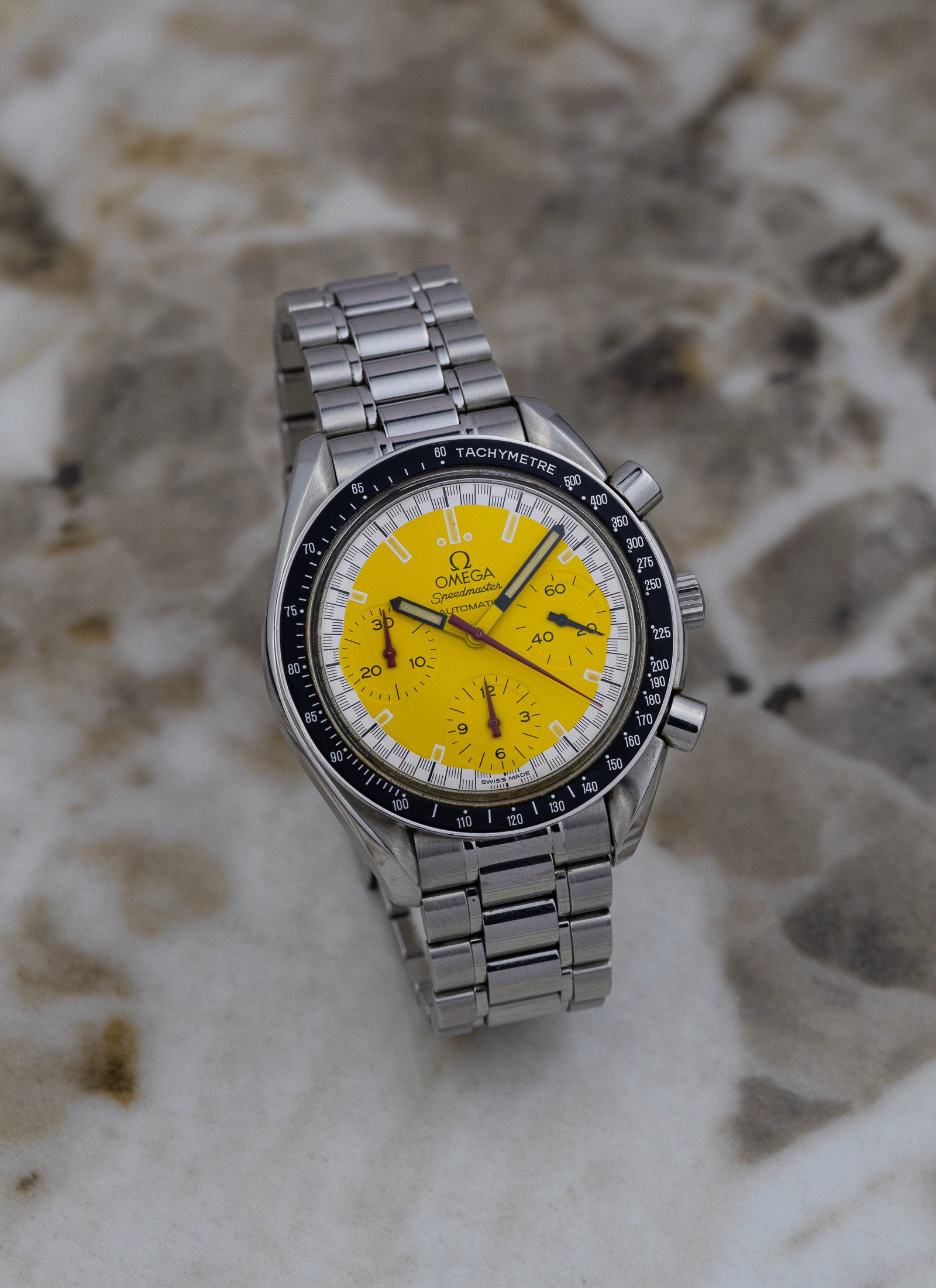 1995 Omega Speedmaster Schumacher 3510.12.00 Full Set