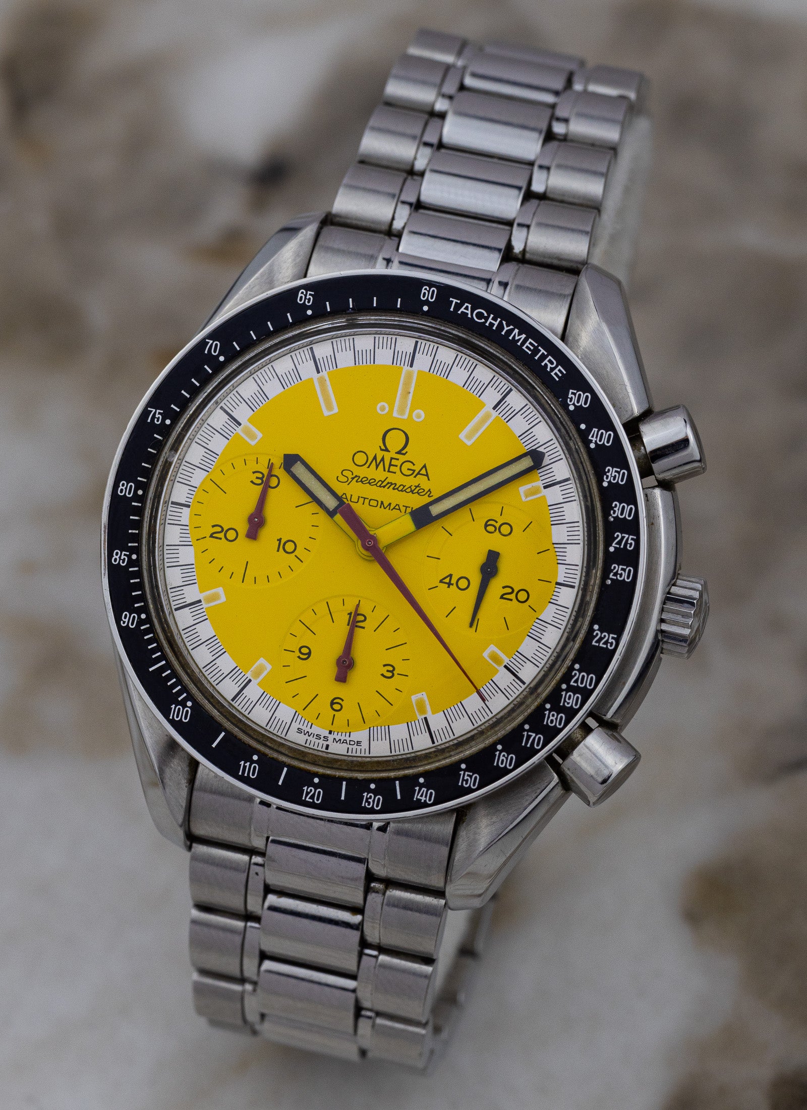 1995 Omega Speedmaster Schumacher 3510.12.00 Full Set