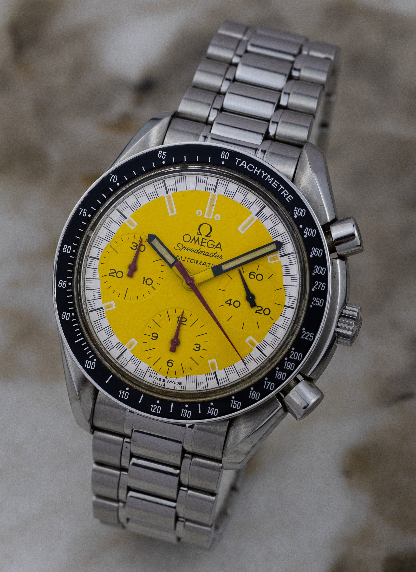 1995 Omega Speedmaster Schumacher 3510.12.00 Full Set