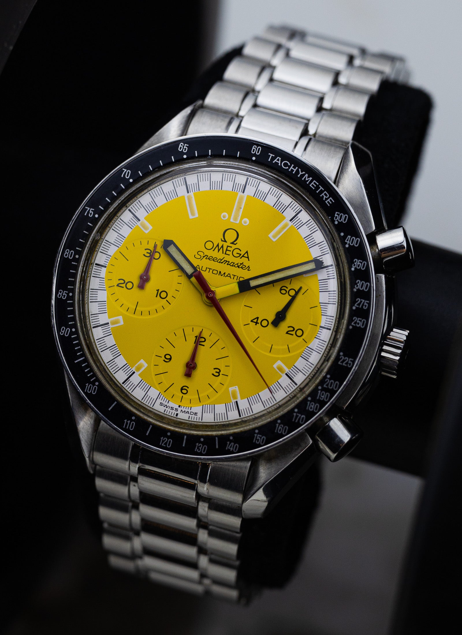 1995 Omega Speedmaster Schumacher 3510.12.00 Full Set