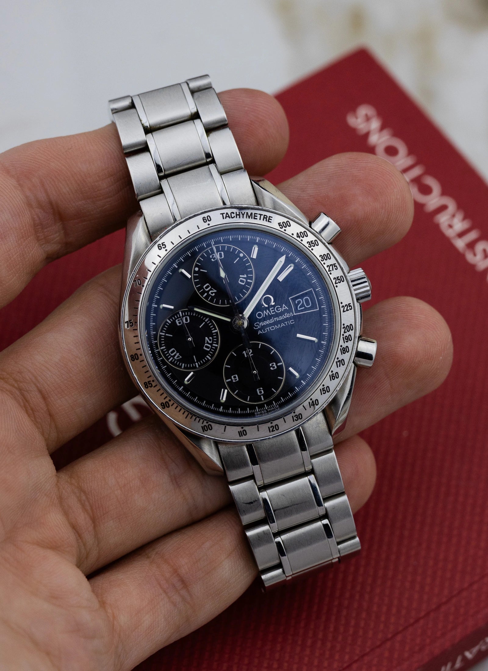 2000s Omega Speedmaster Date 3513.50 Box