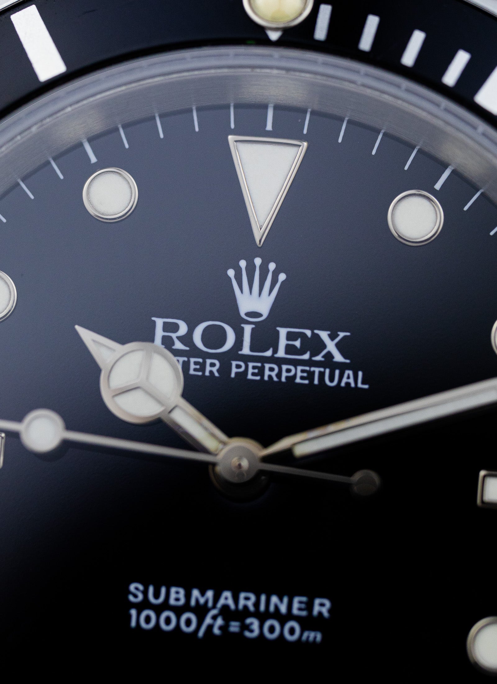 1991 Rolex Submariner No Date Black Dial 14060