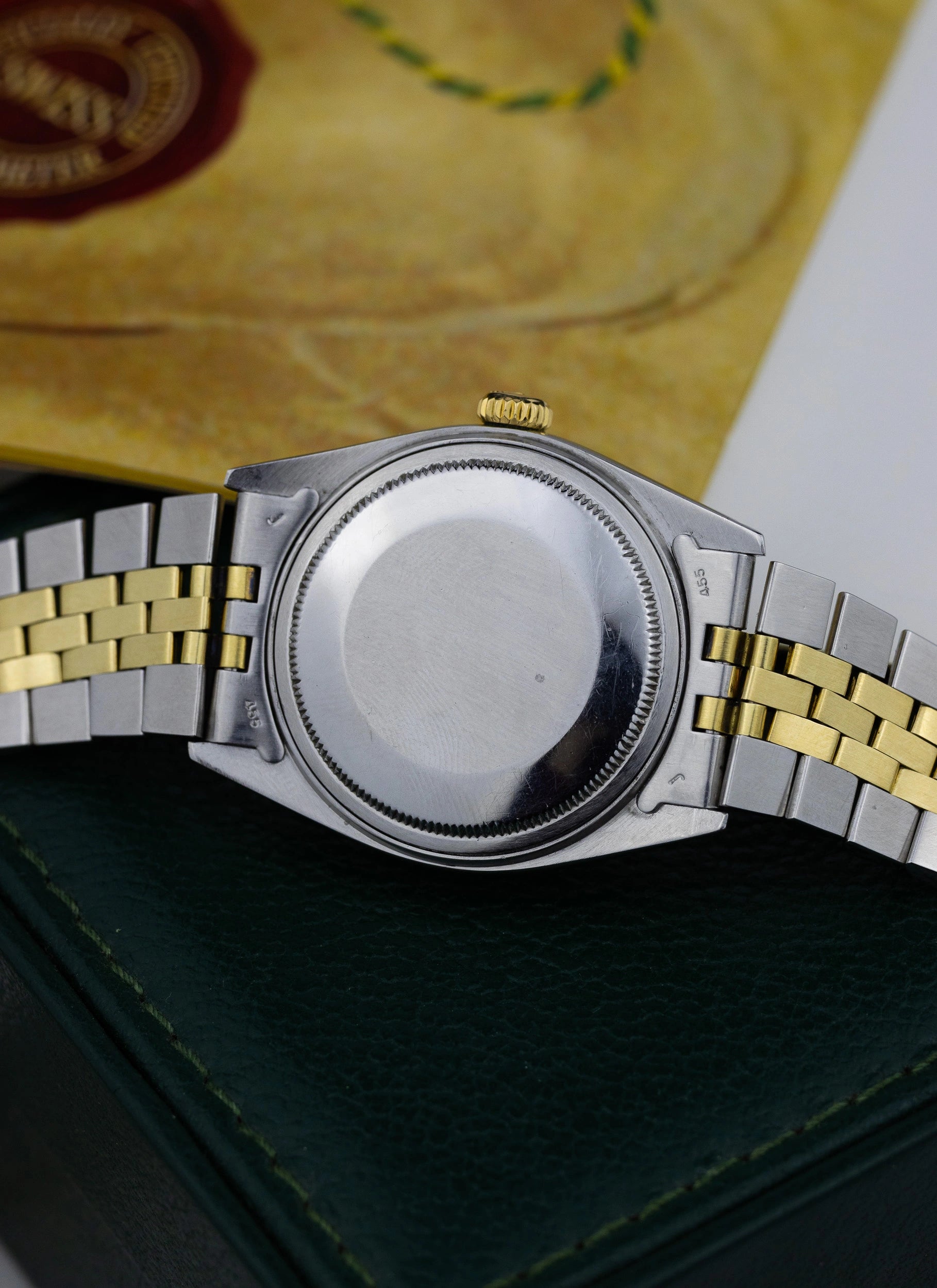 1977 Rolex Datejust Champagne 16013 Box