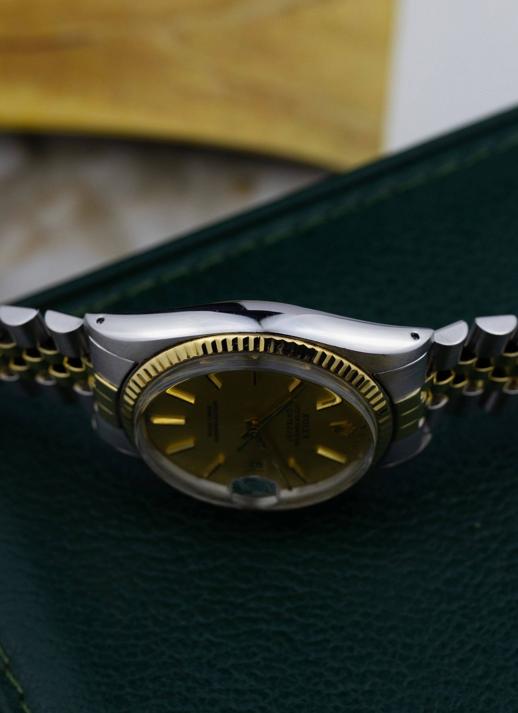 1977 Rolex Datejust Champagne 16013 Box