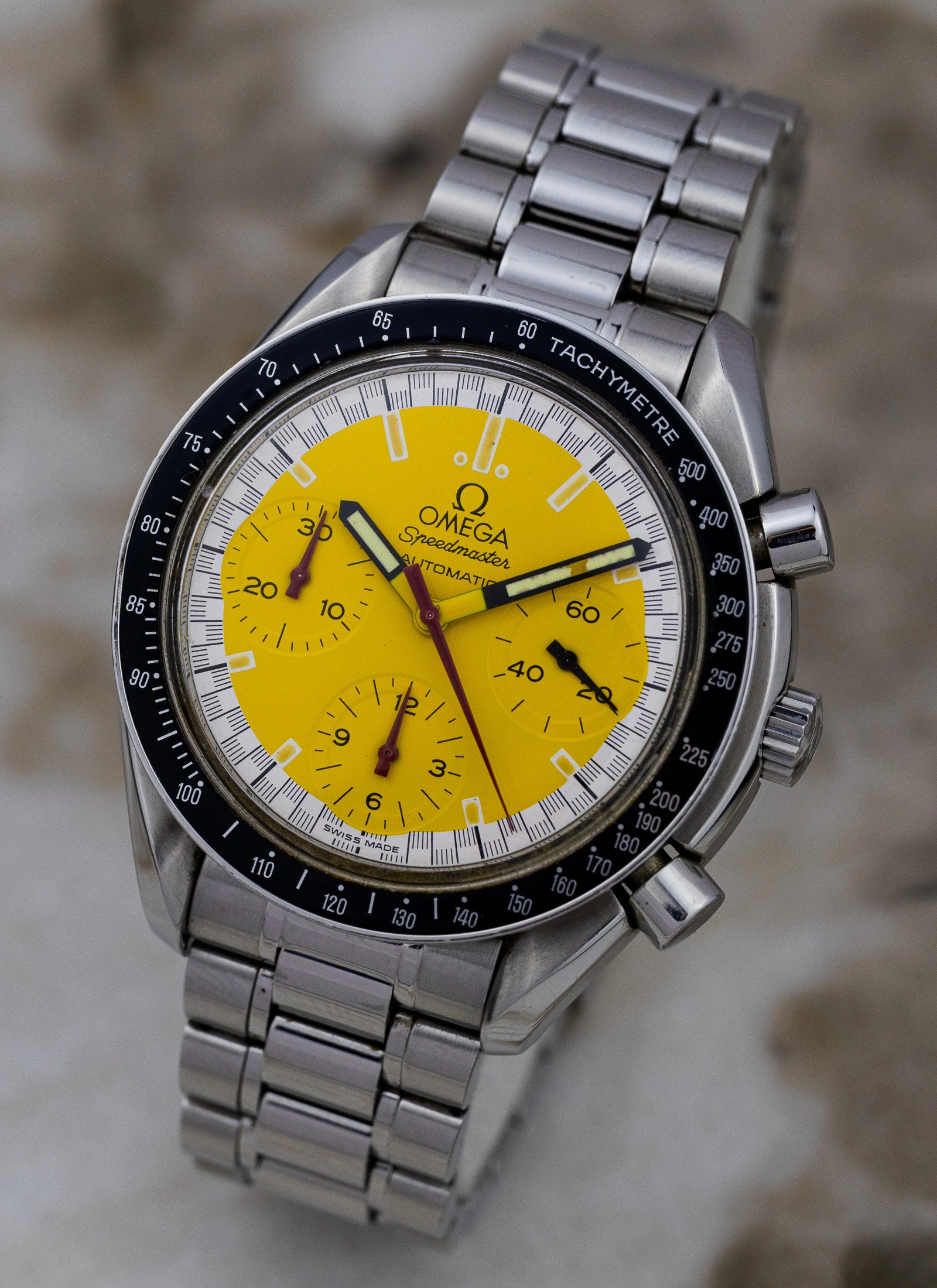1995 Omega Speedmaster Schumacher 3510.12.00 Full Set