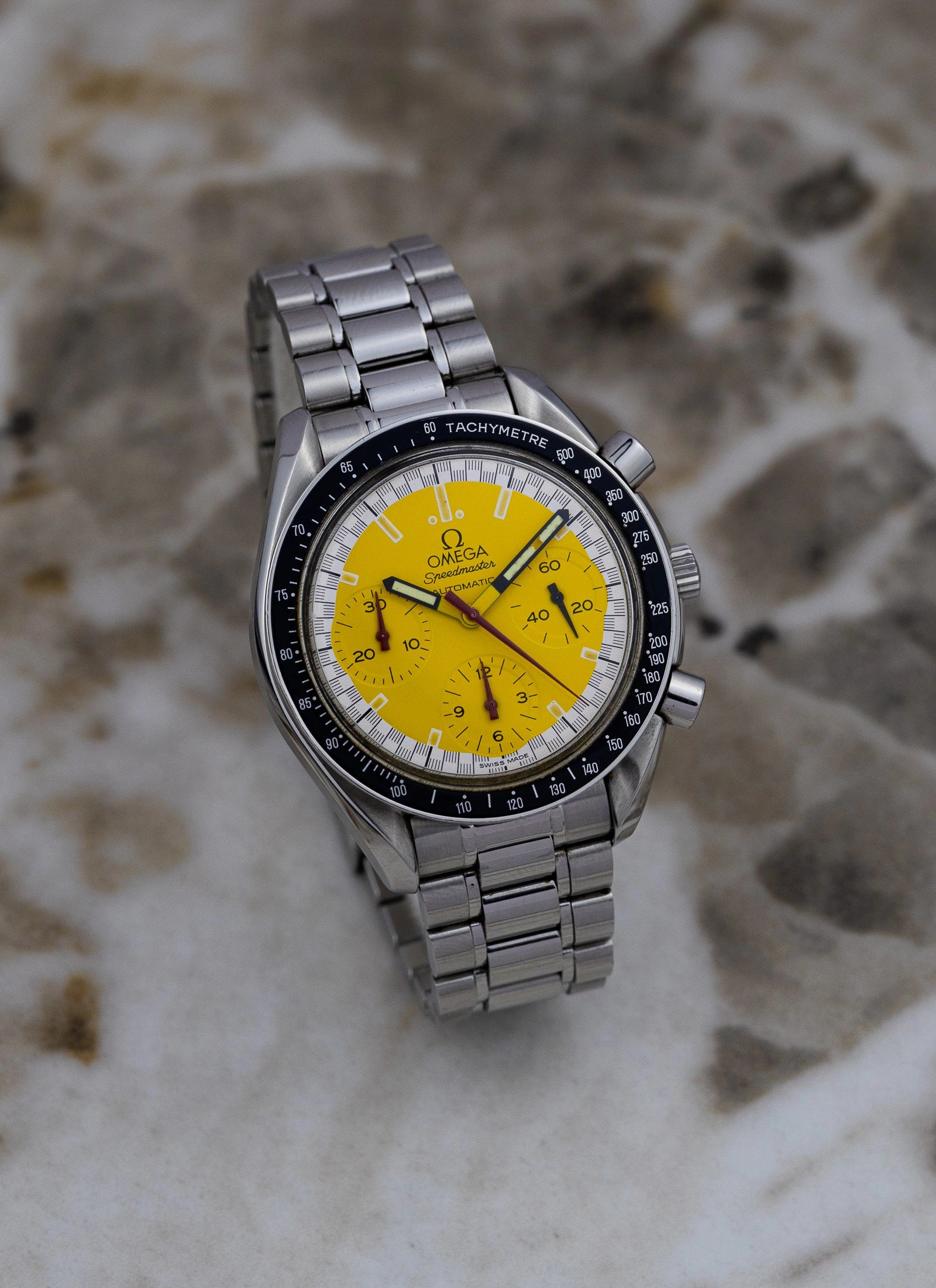 1995 Omega Speedmaster Schumacher 3510.12.00 Full Set