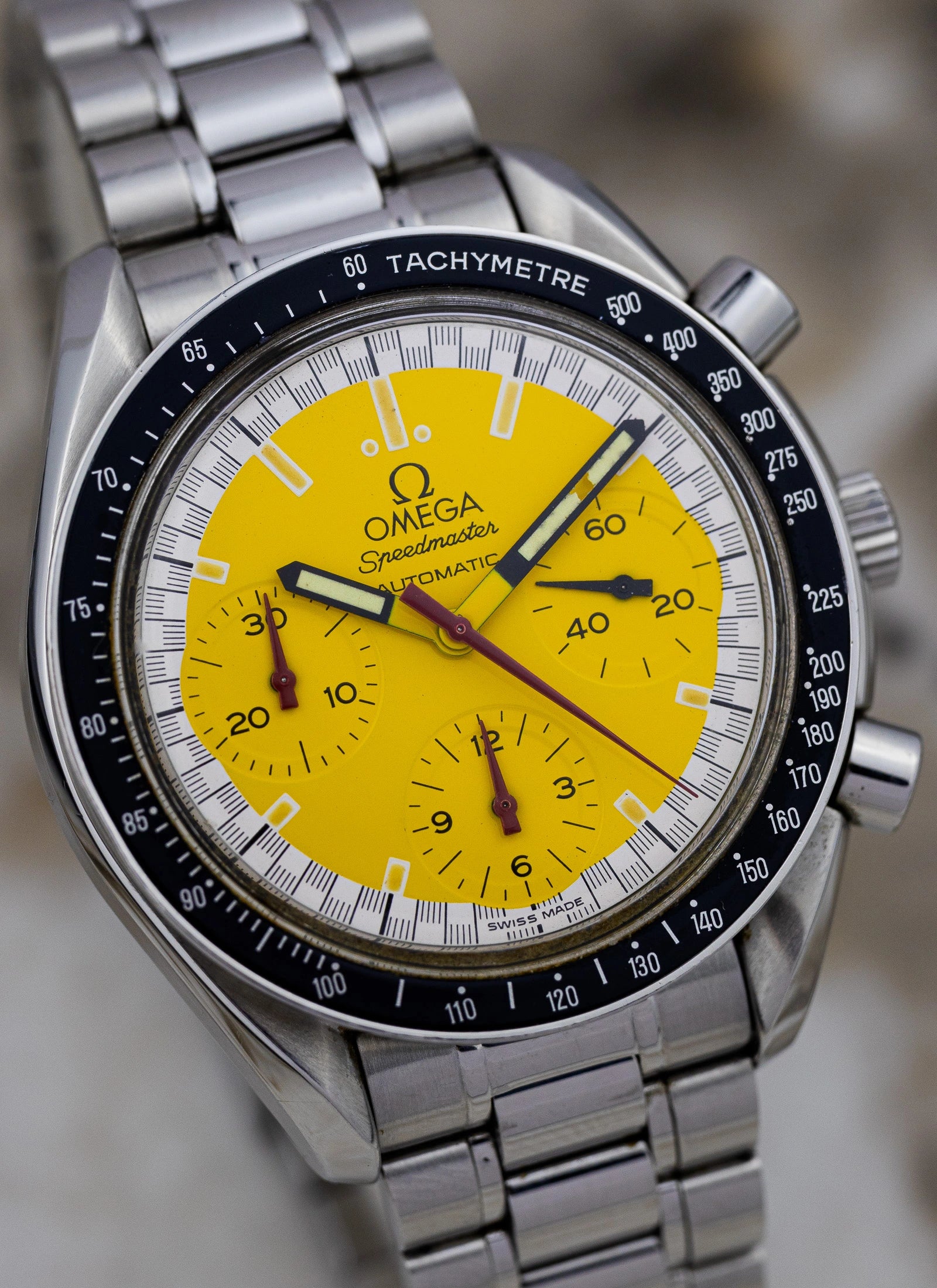 1995 Omega Speedmaster Schumacher 3510.12.00 Full Set