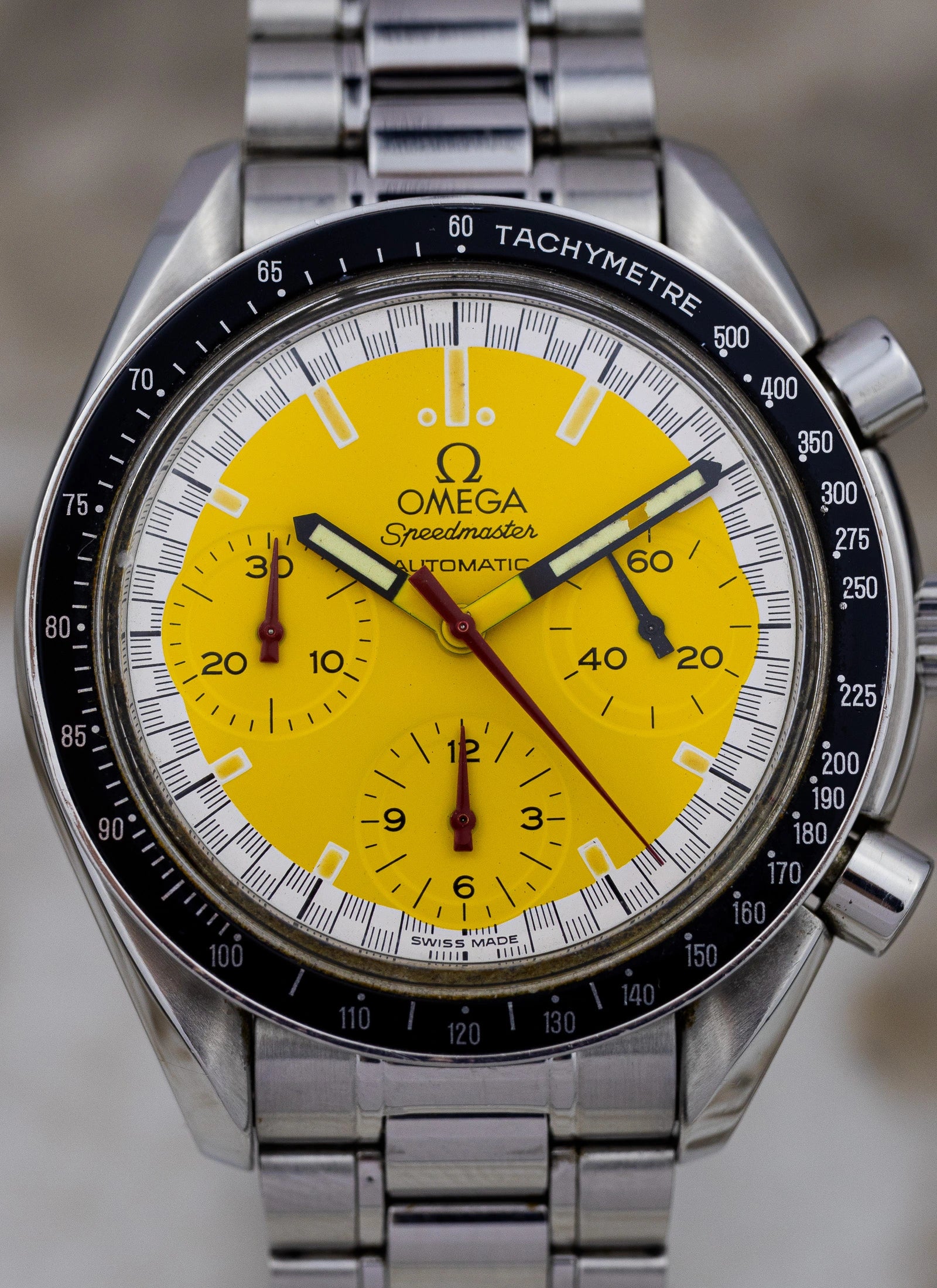 1995 Omega Speedmaster Schumacher 3510.12.00 Full Set