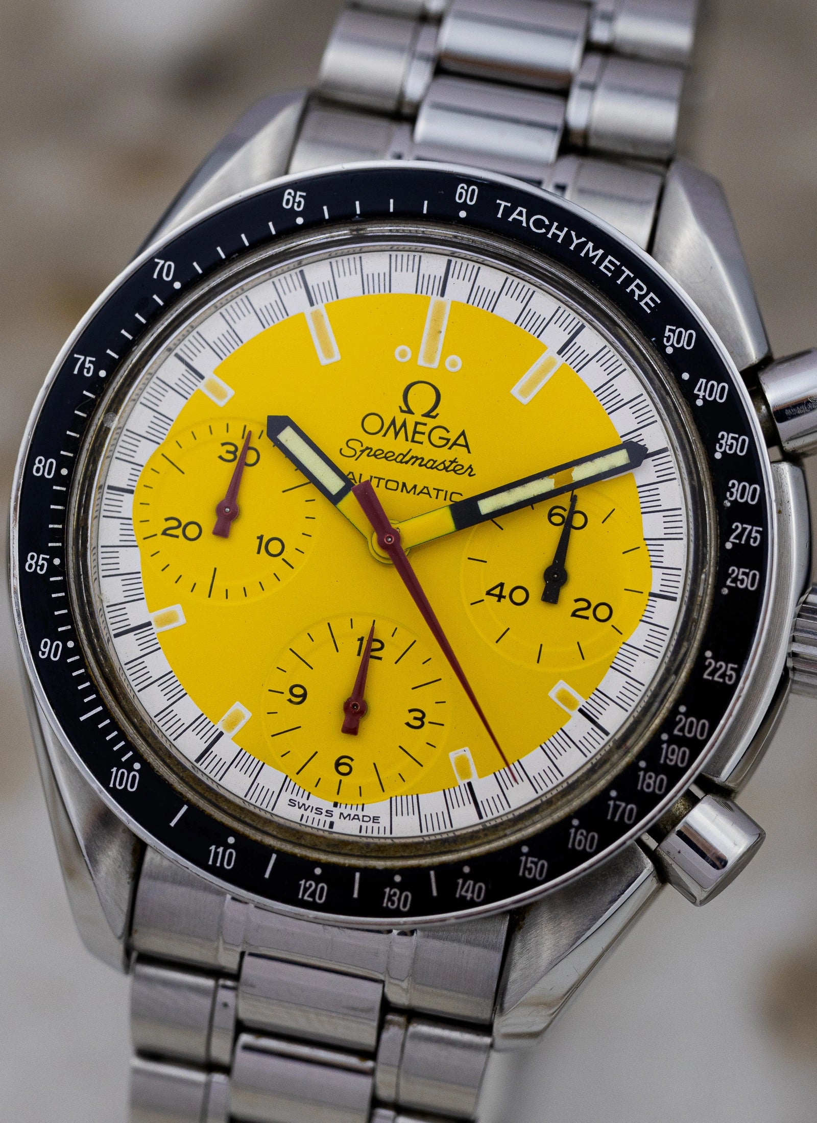 1995 Omega Speedmaster Schumacher 3510.12.00 Full Set