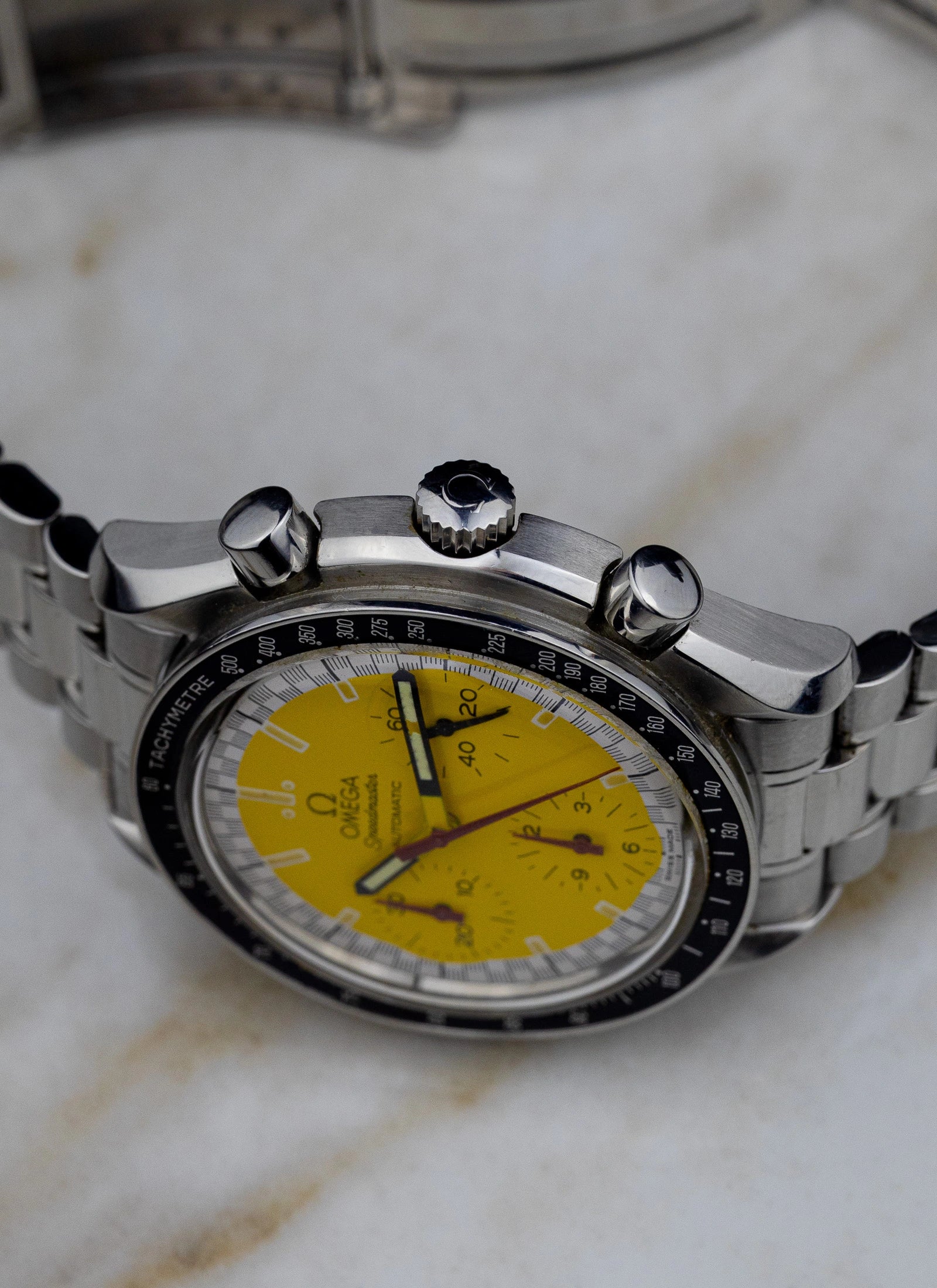 1995 Omega Speedmaster Schumacher 3510.12.00 Full Set