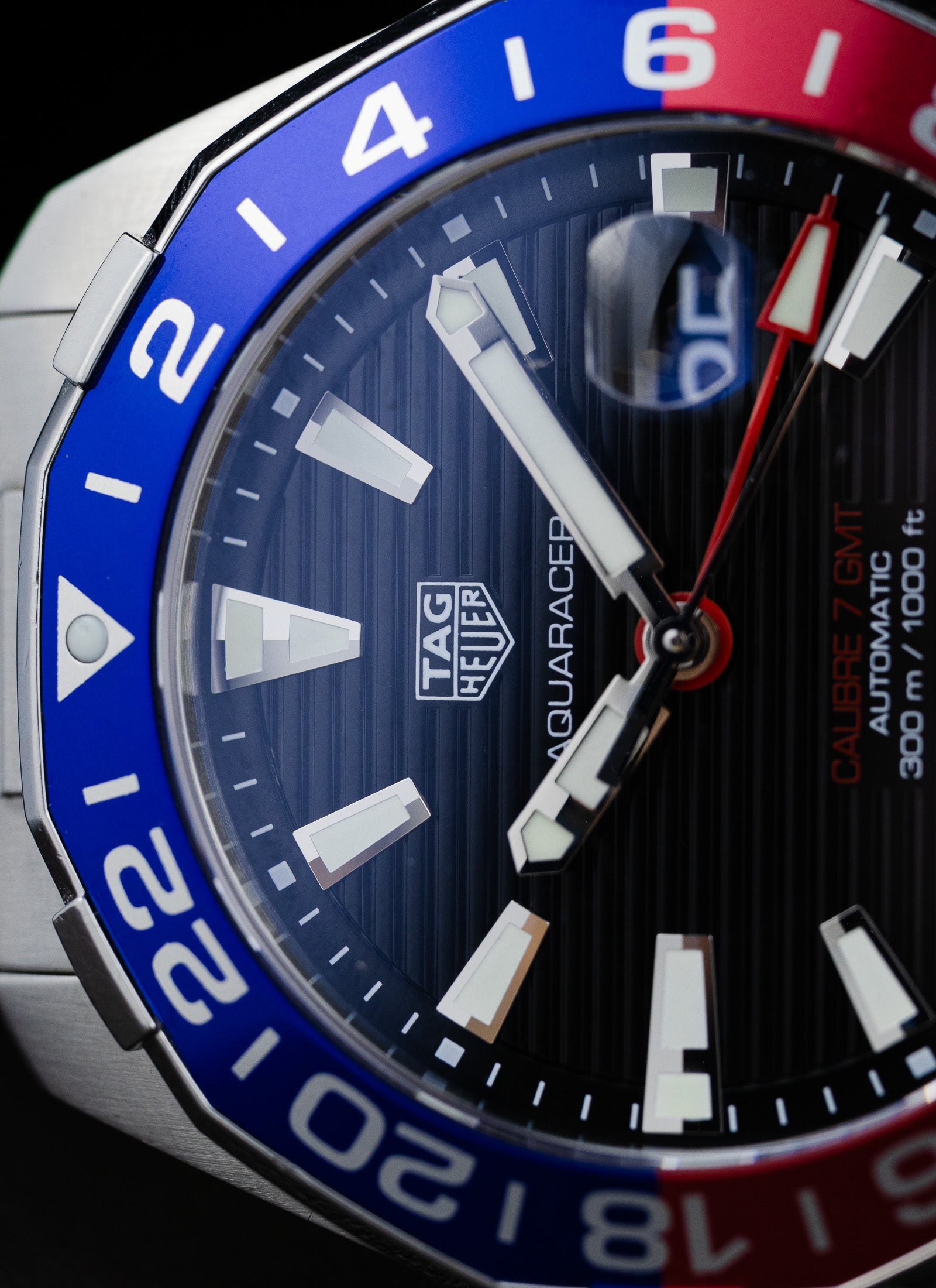 2018 Tag Heuer Aquaracer GMT 300M WAY201F.BA0927