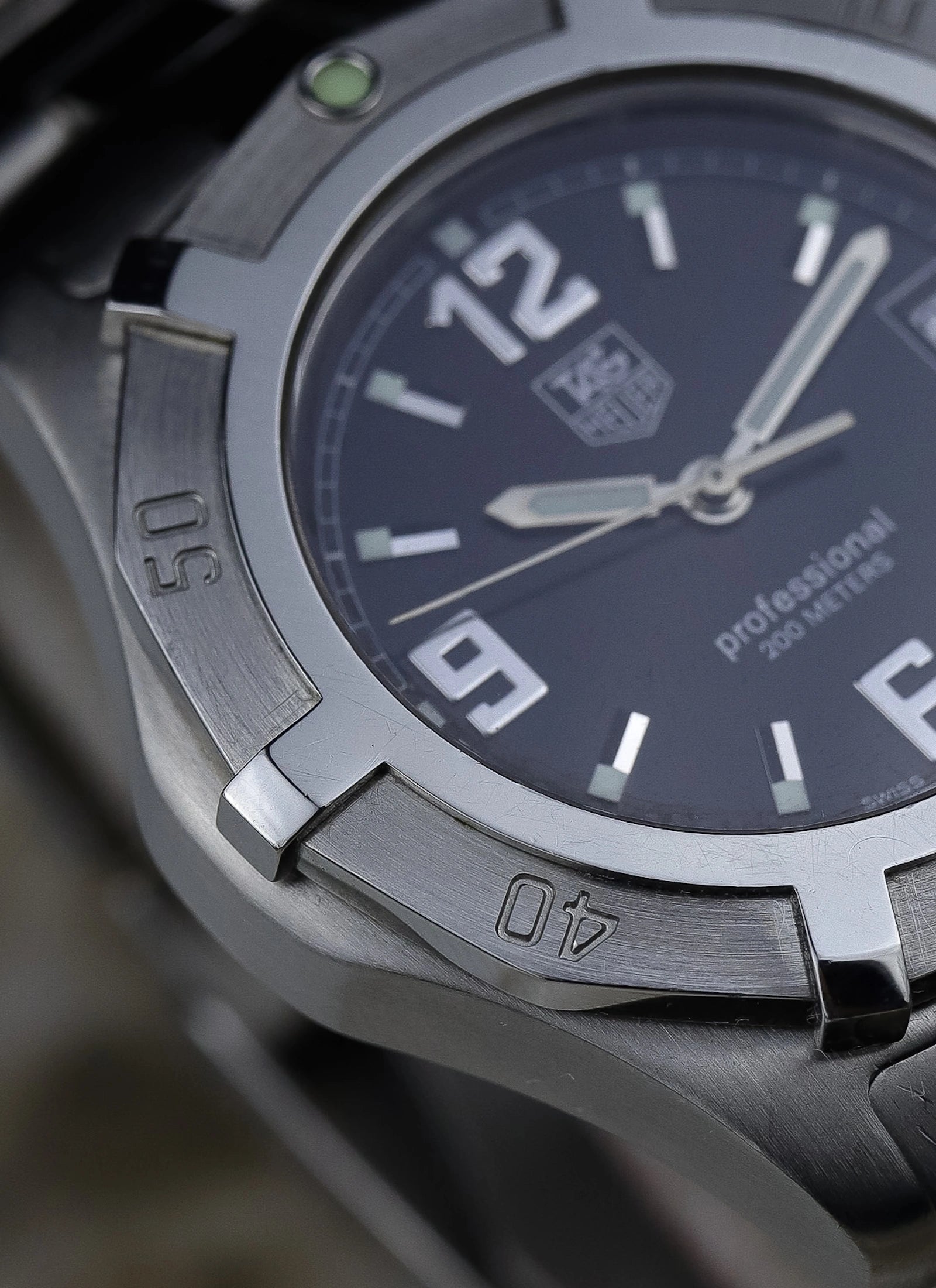 2000s TAG Heuer Proffesional 200m Ref WN1110