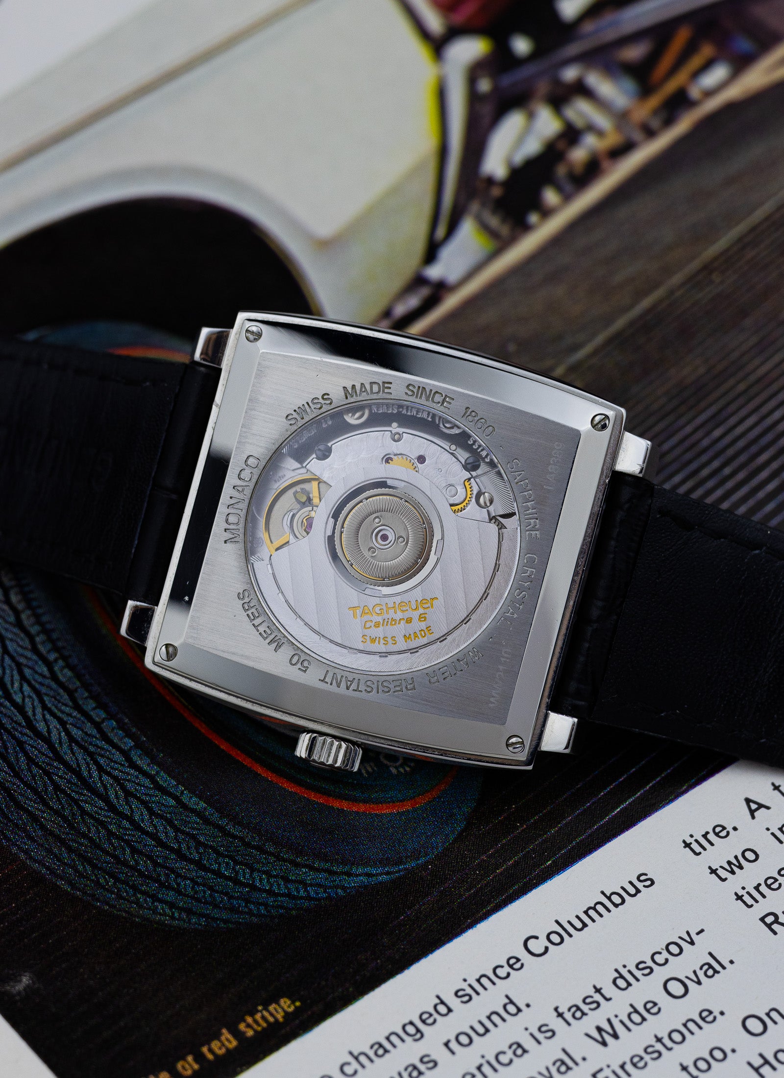 2007 Tag Heuer Monaco Calibre 6 WW2110 Full Set